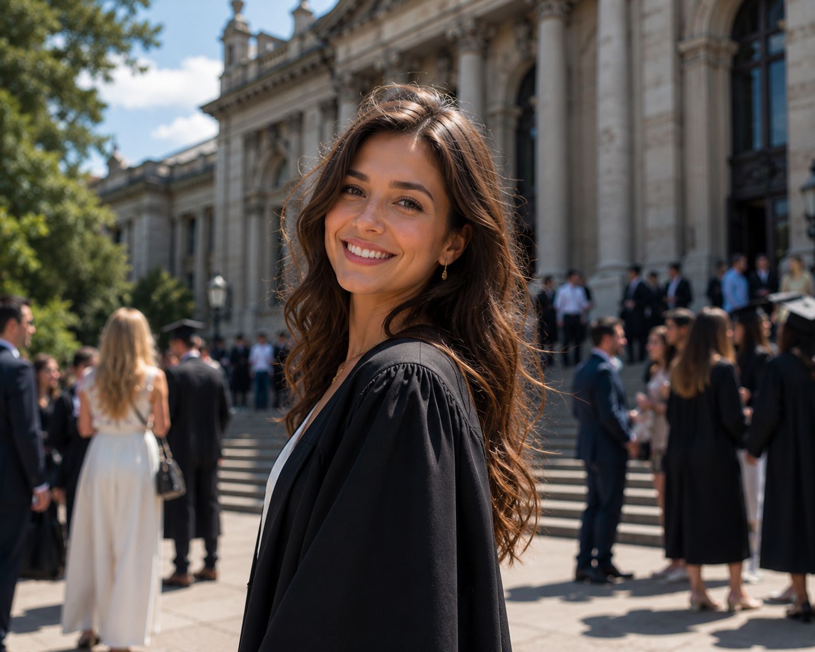 Woman on graduation day | Source: Amomama