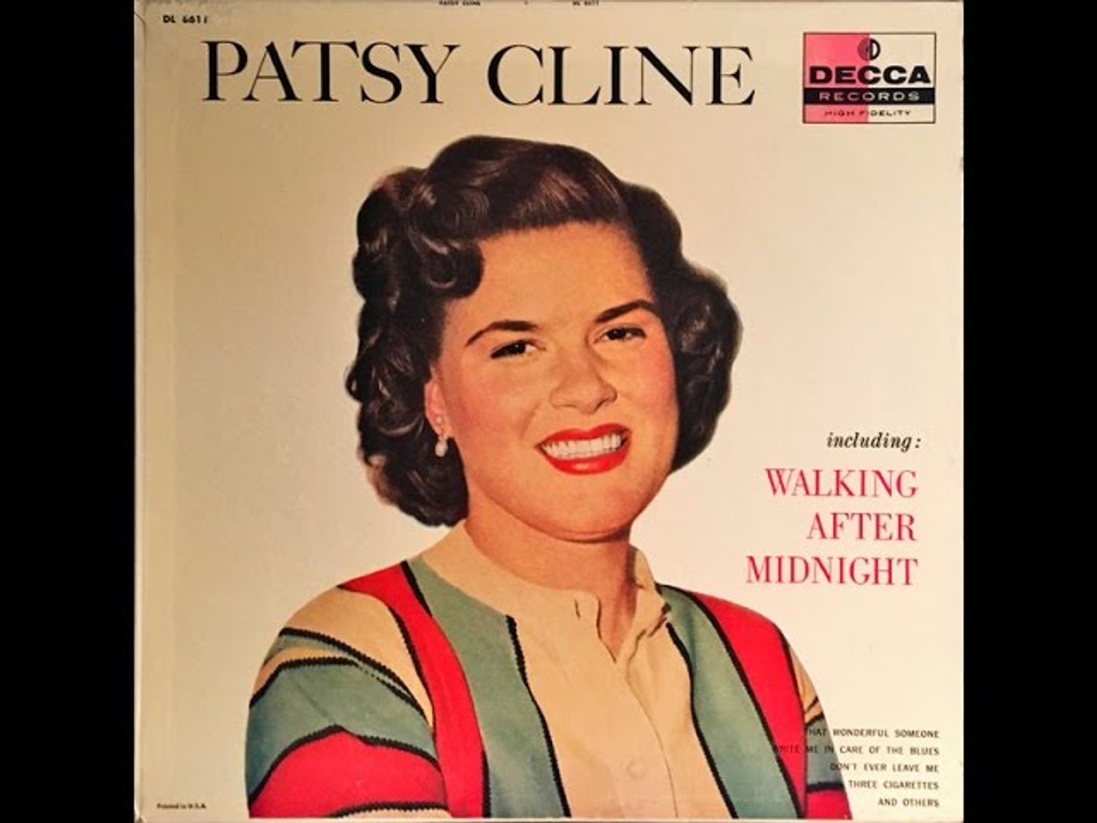 Patsy Cline -Three Cigarettes In An Ashtray (1957).