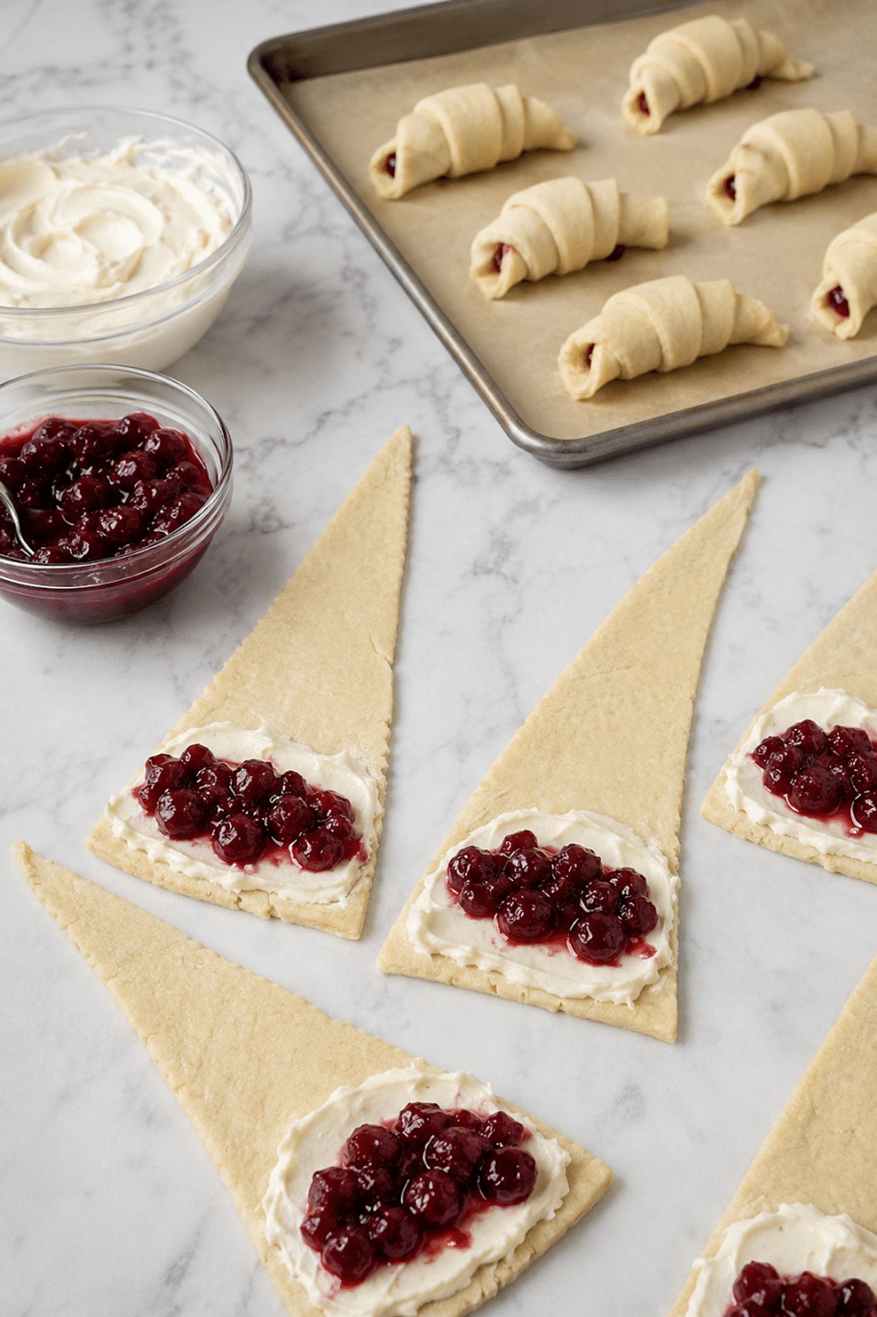 3-Ingredient Crescent Brie Bites