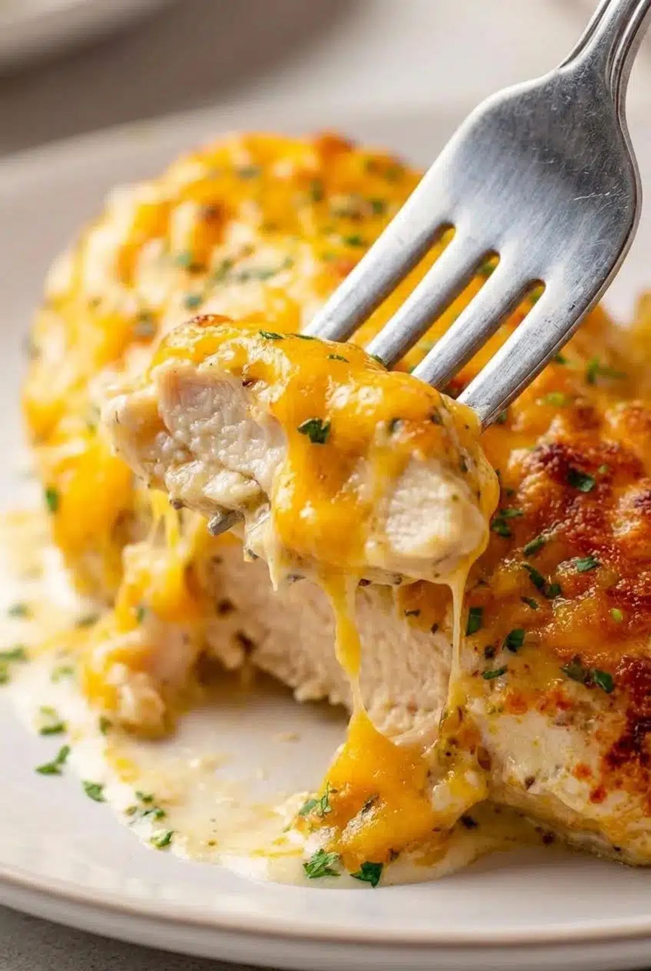 4-Ingredient Cheesy Ranch Chicken