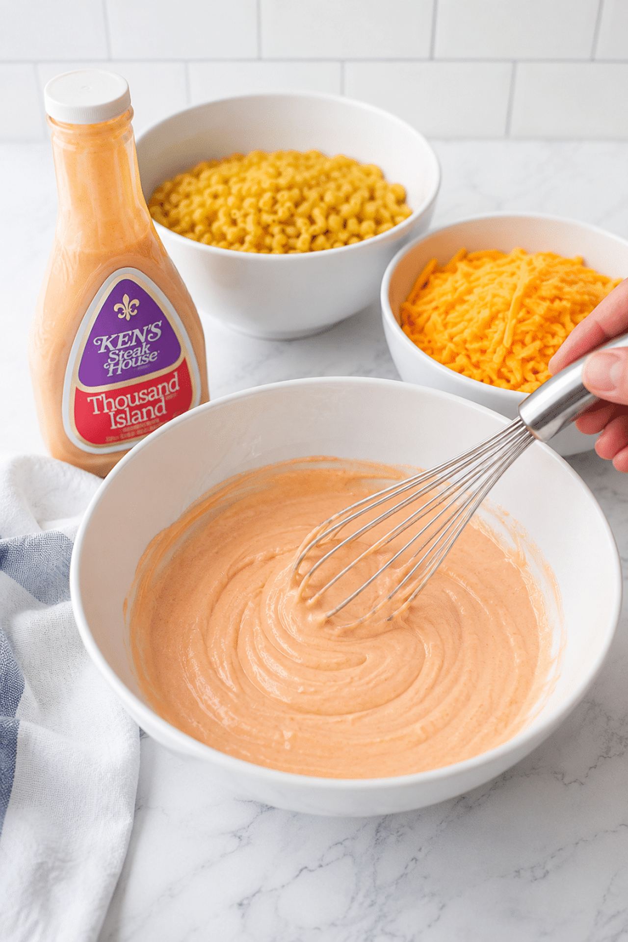 4-Ingredient Thousand Island Macaroni