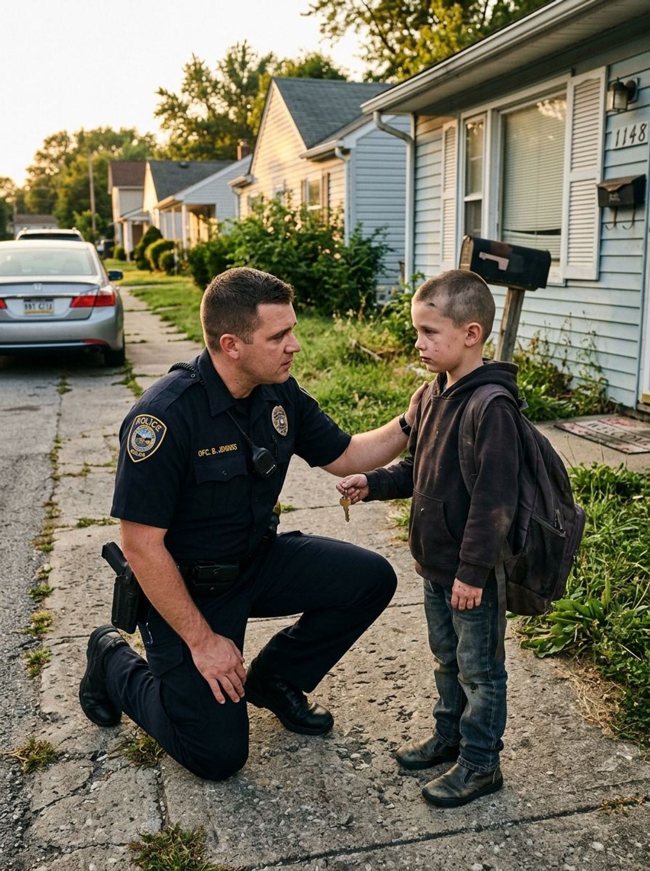 A Seven-Year-Old Boy Asked Me To Walk Him Home – And His Only Condition Stopped Me Cold At The Door