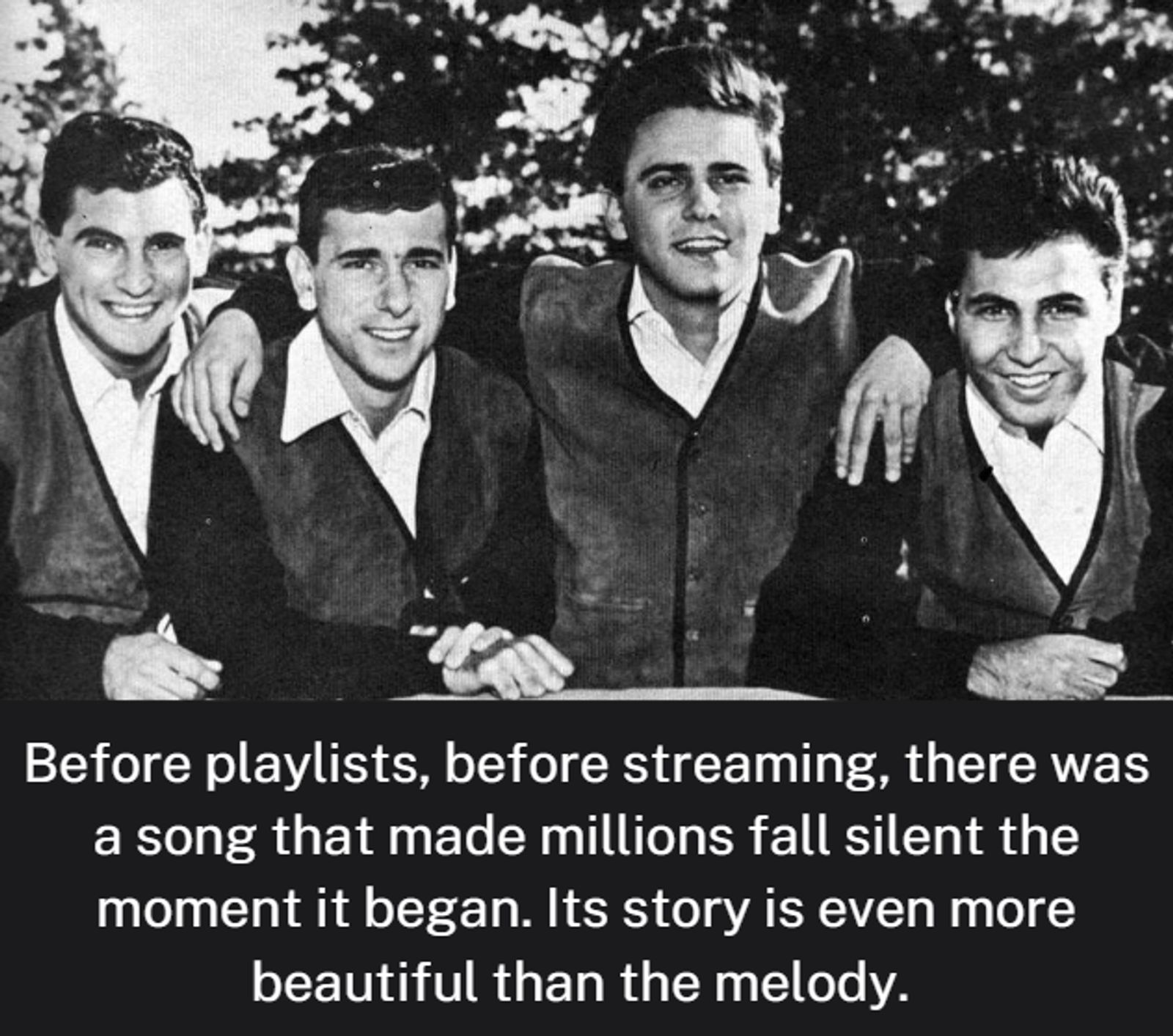Before playlists, before streaming, there was a song that made millions fall silent the moment it began. Its story is even more beautiful than the melody.
