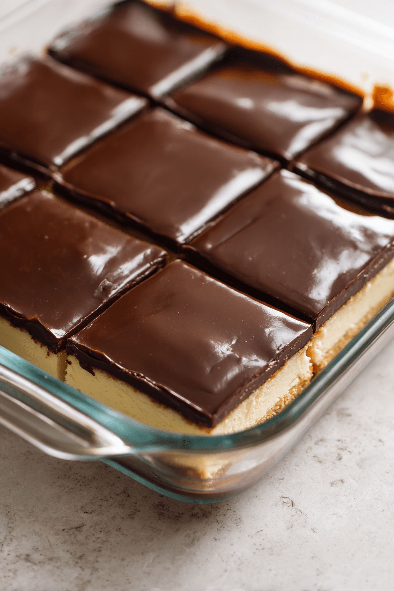 Boston Cream Sheet Cake