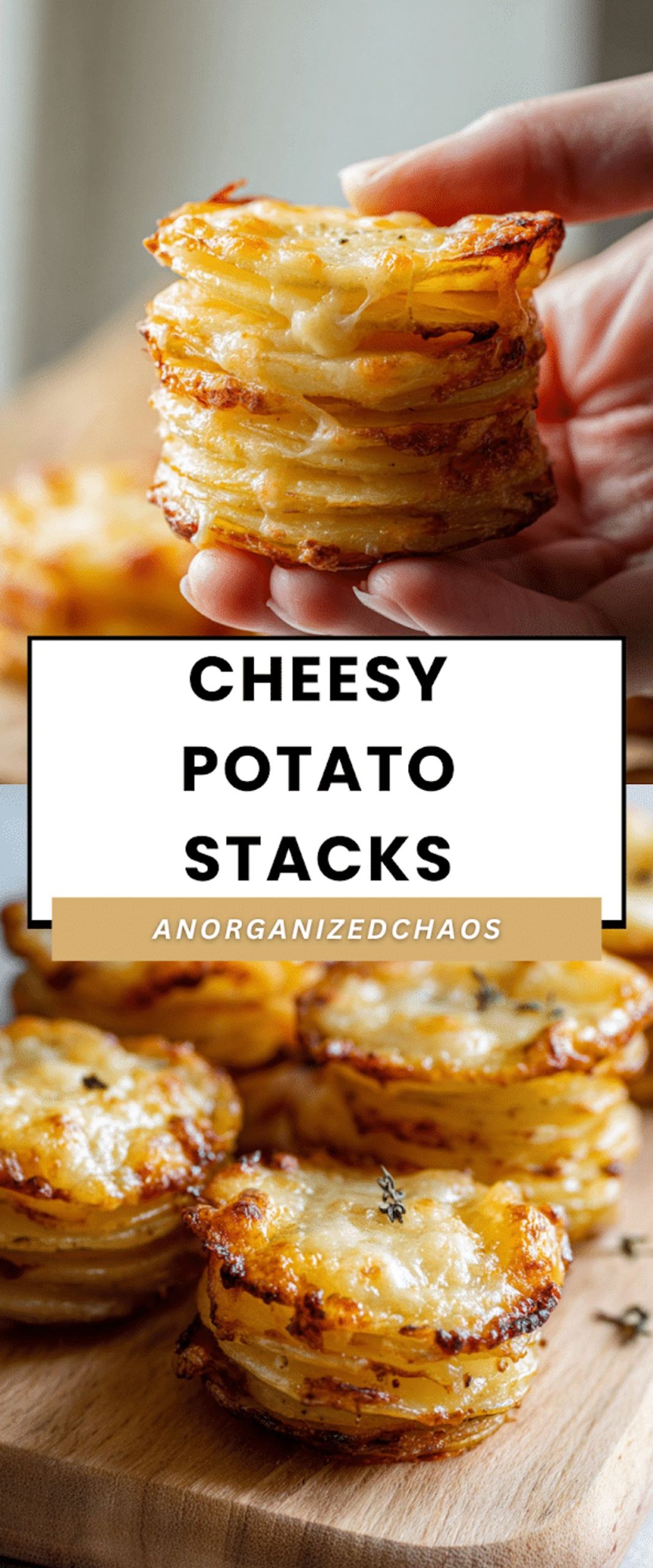 Cheesy Potato Stacks