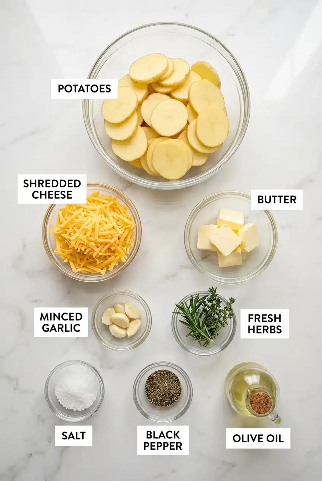 Cheesy Potato Stacks