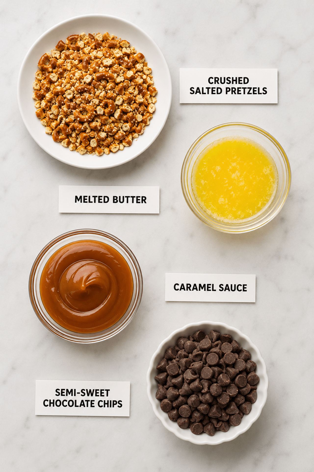 Chocolate Caramel Pretzel Bars