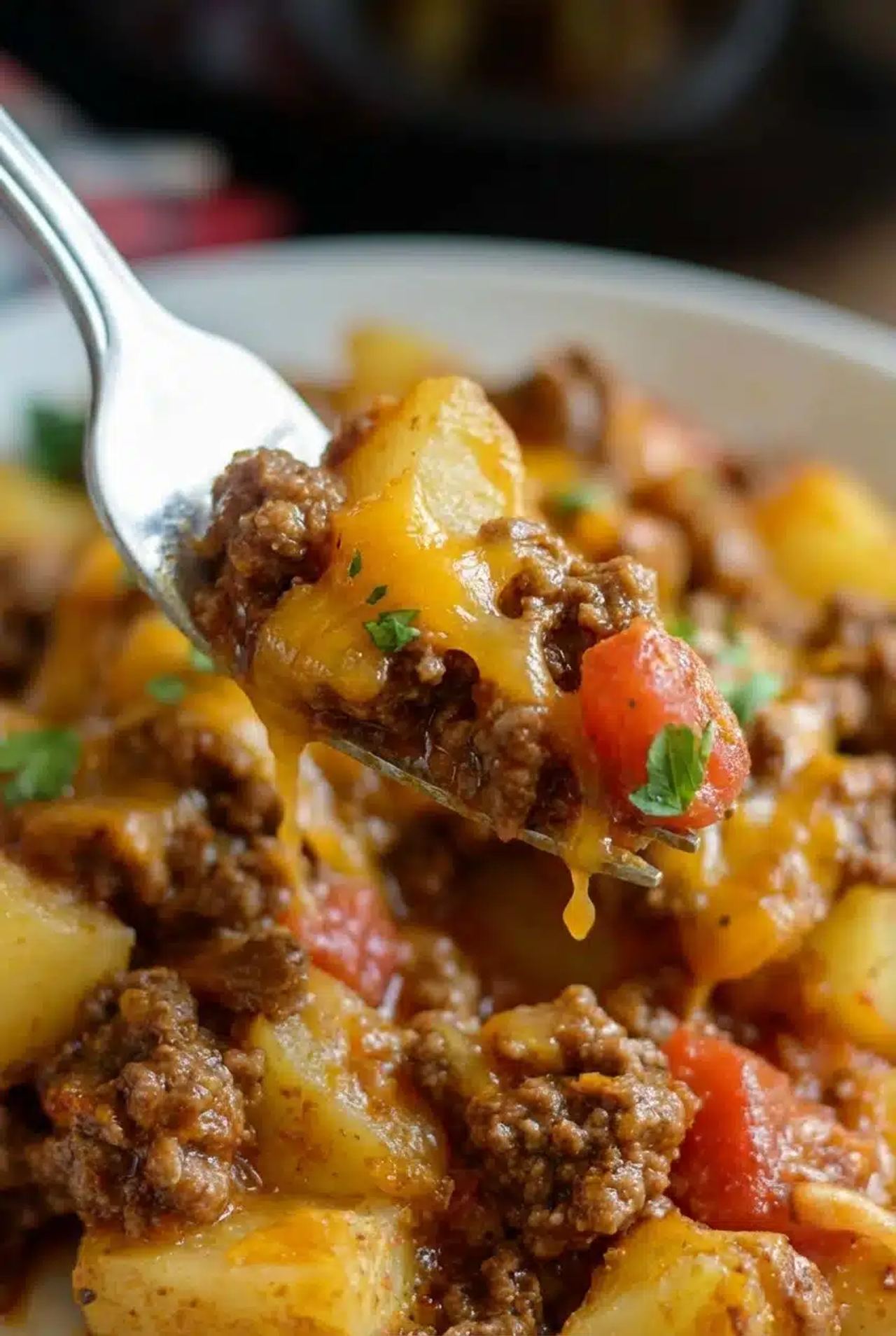 Crockpot Cowboy Casserole