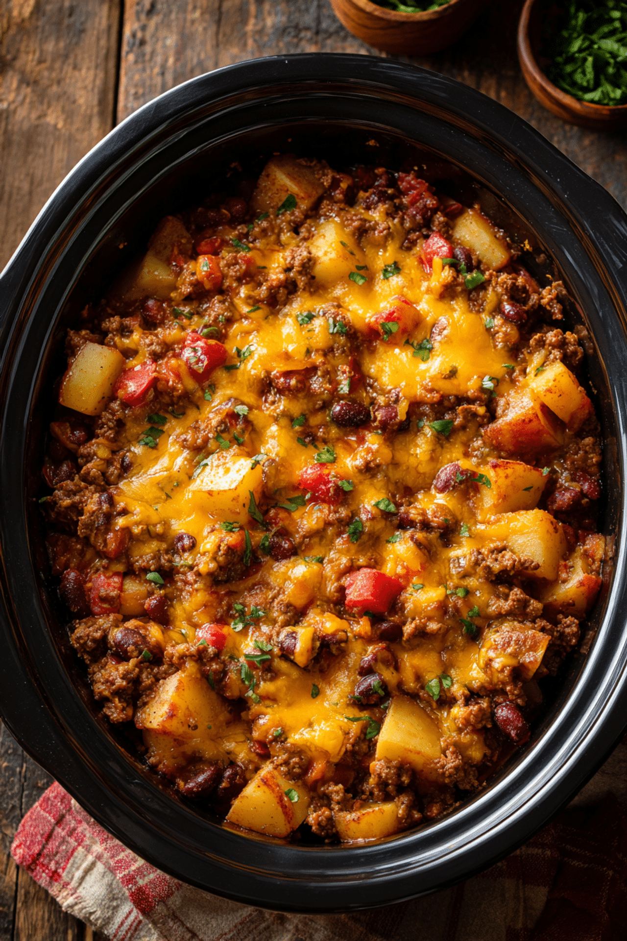 Crockpot Cowboy Casserole