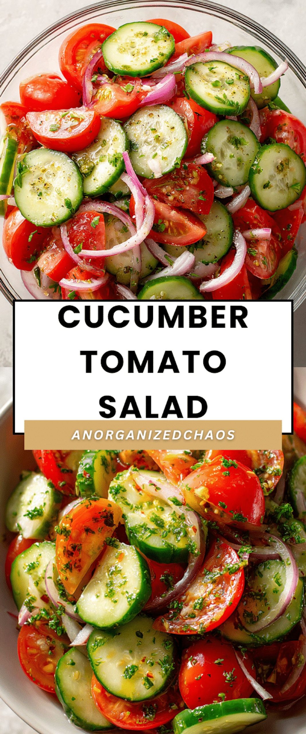 Cucumber Tomato Salad