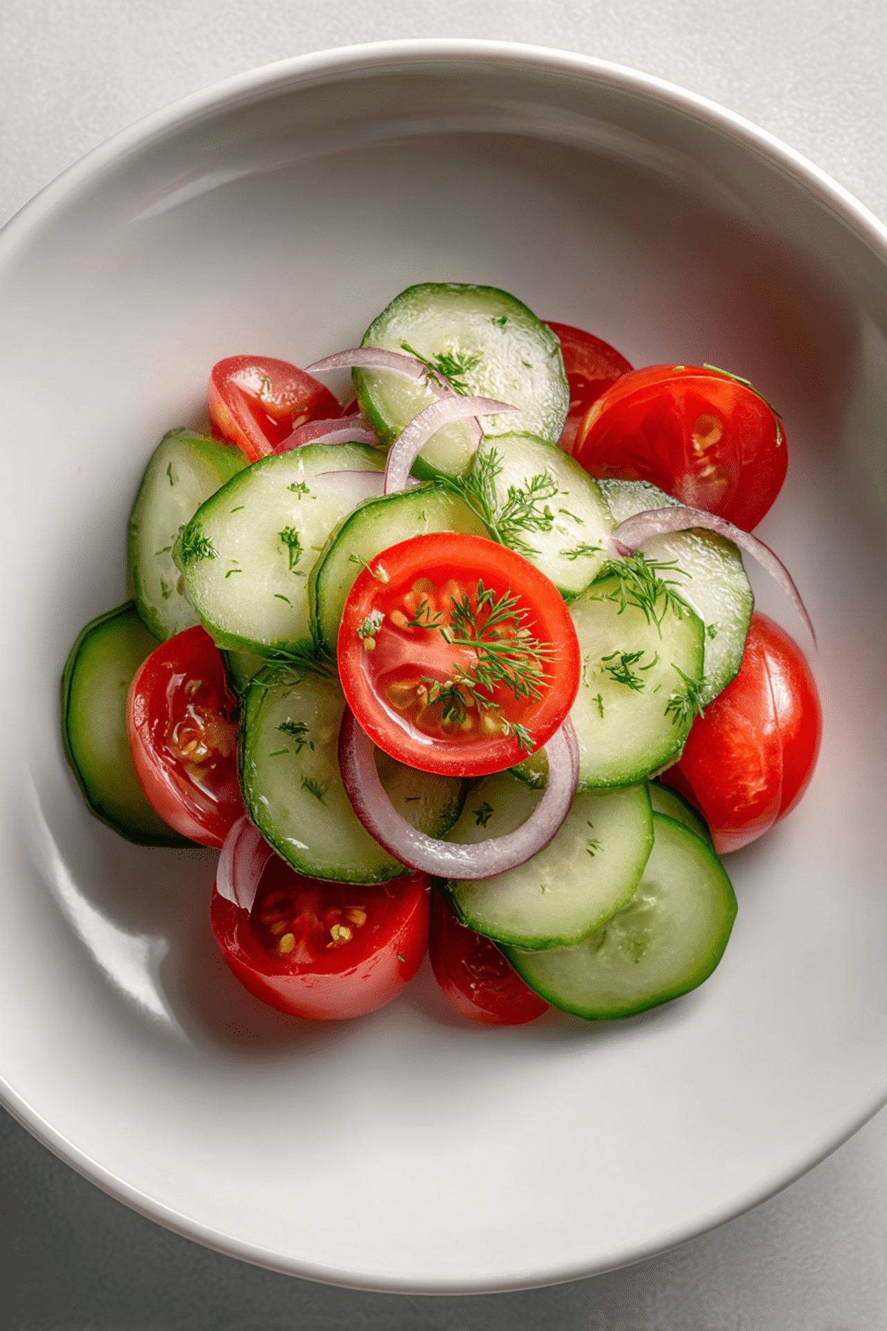 Cucumber Tomato Salad