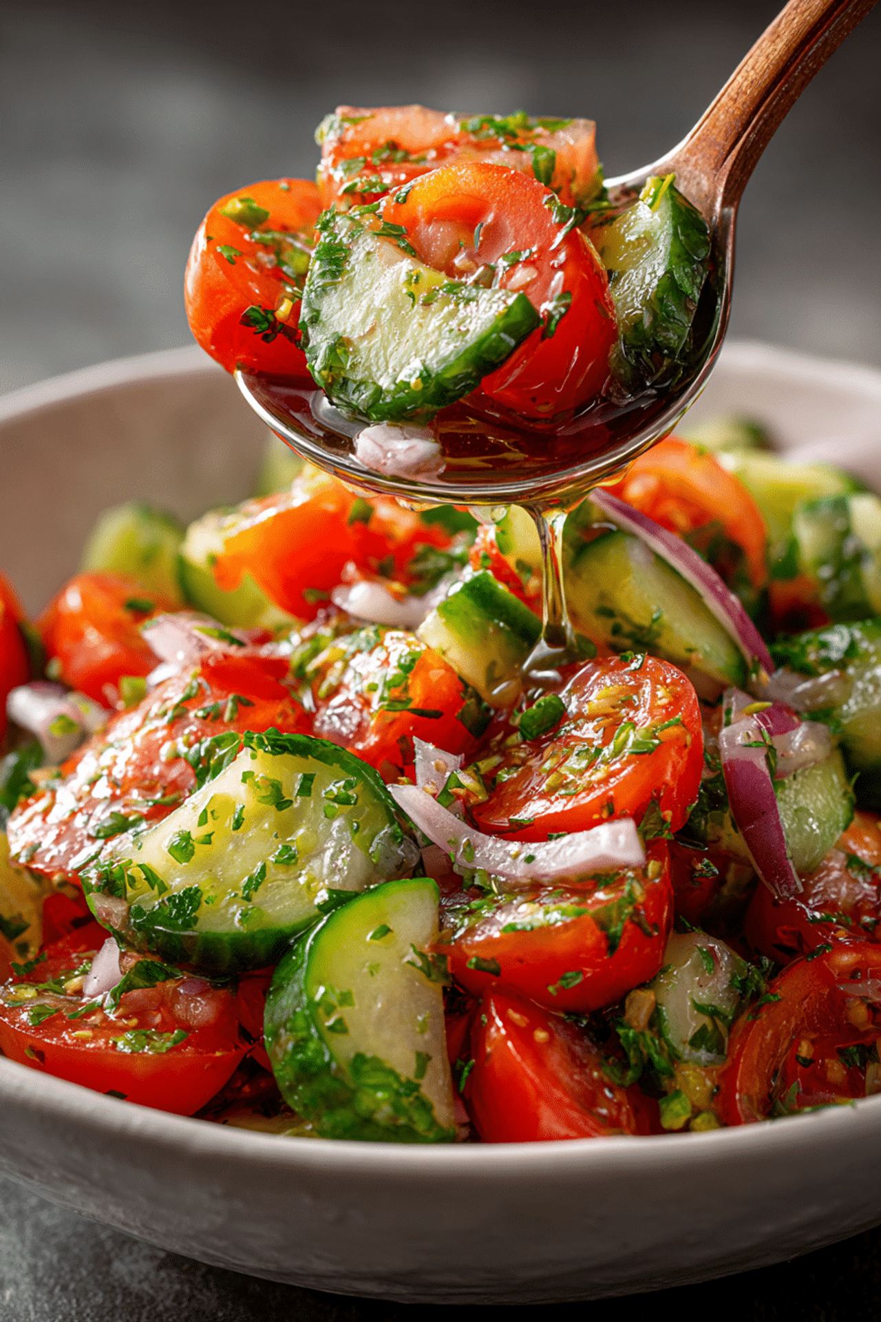 Cucumber Tomato Salad