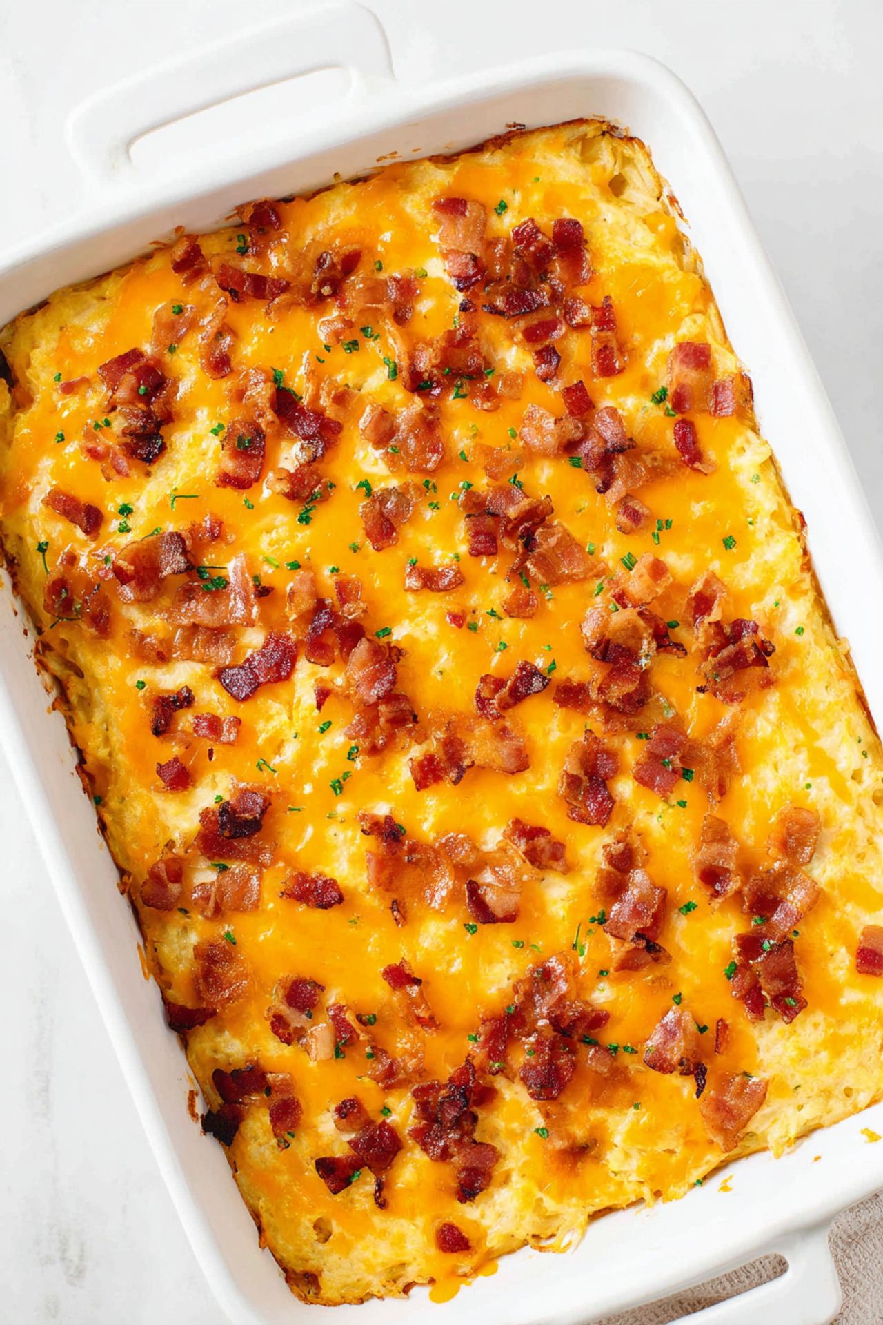 Eggs, Bacon and Hashbrown Casserole