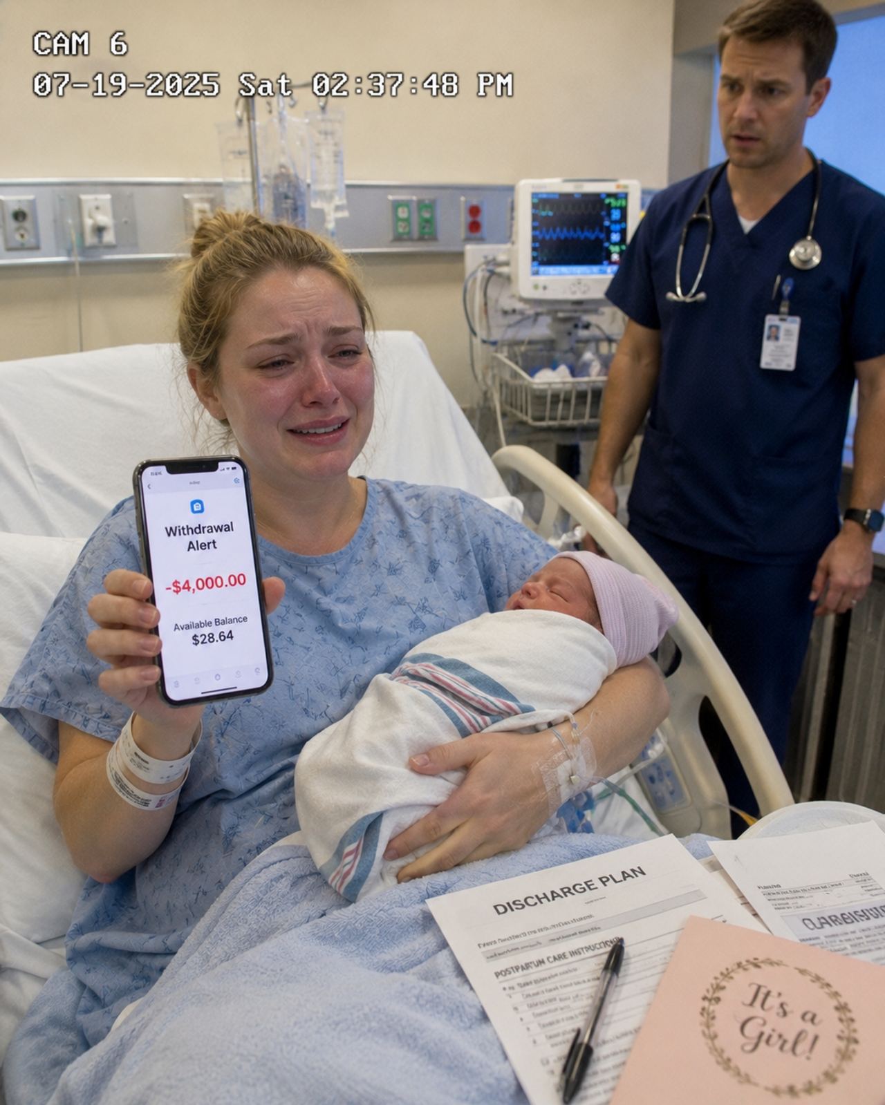 Four Days After I Nearly Died Giving Birth, My Family Stole My Husband’s Death Benefit for My Sister’s Engagement Party