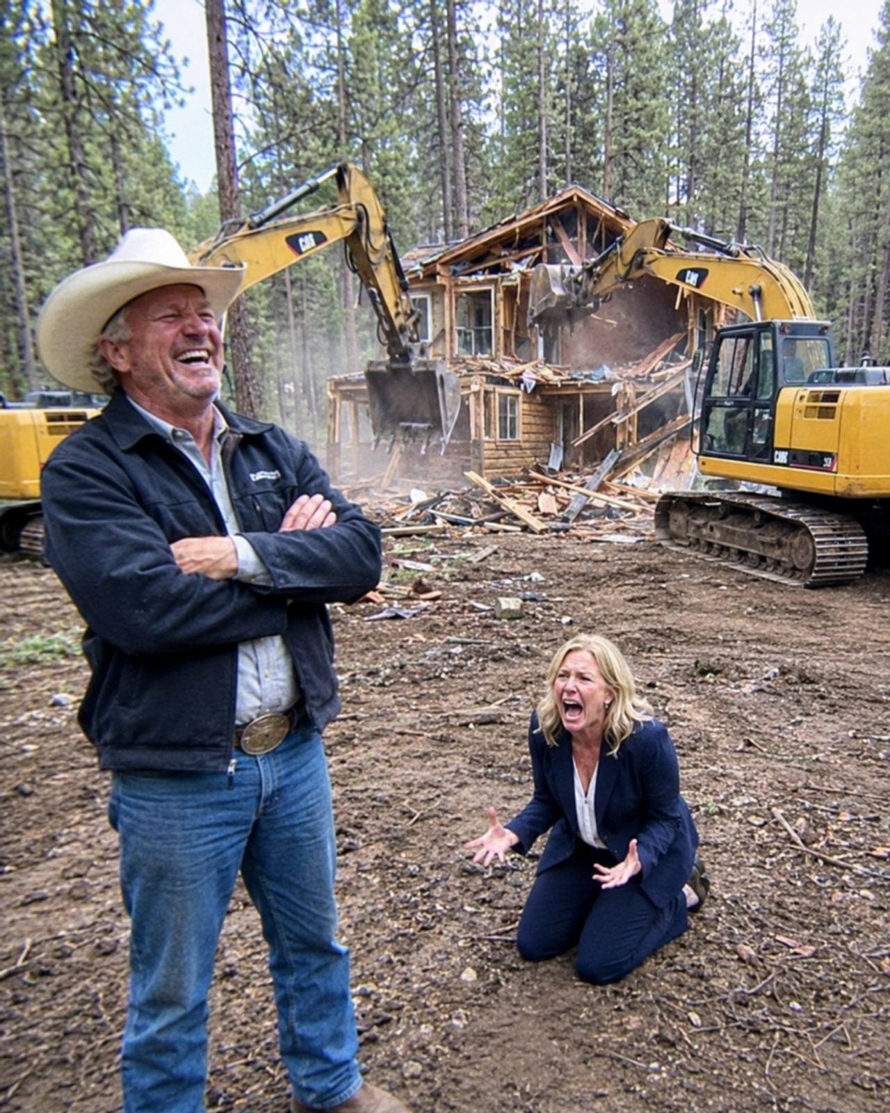 I Found an HOA Cabin Built Deep on My Private Land—So I Set One Sign, Turned On the Cameras, and Let Karen Walk Herself 