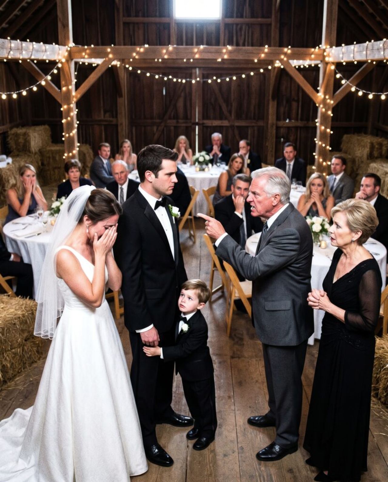 In front of 87 wedding guests, my parents turned to my 4-year-old son and said, “You don’t belong here. You’re a reminde
