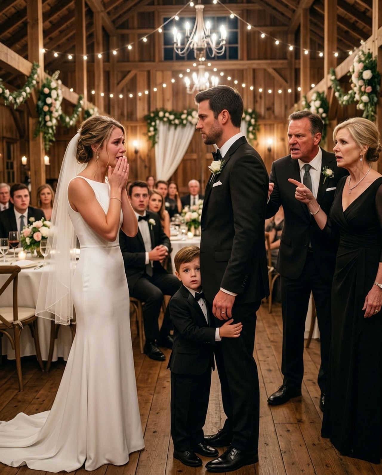 In front of 87 wedding guests, my parents turned to my 4-year-old son and said, “You don’t belong here. You’re a reminde