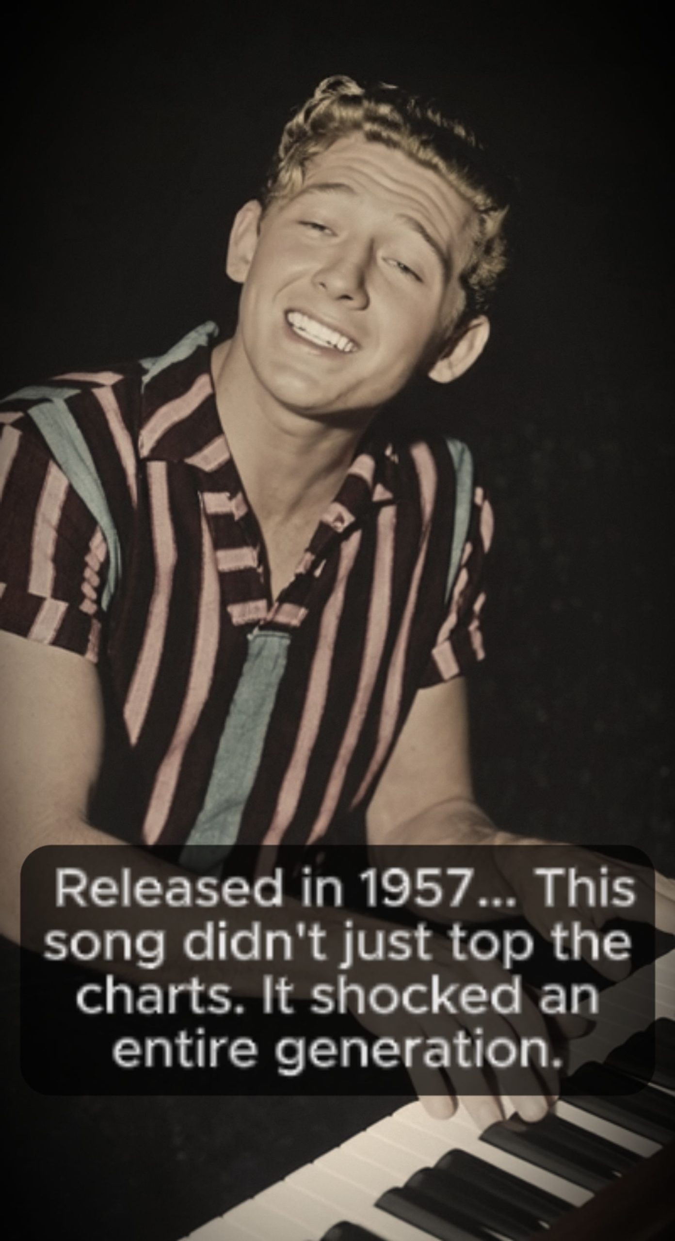 Released in 1957, this song didn’t just shake the charts… it shook an entire generation.