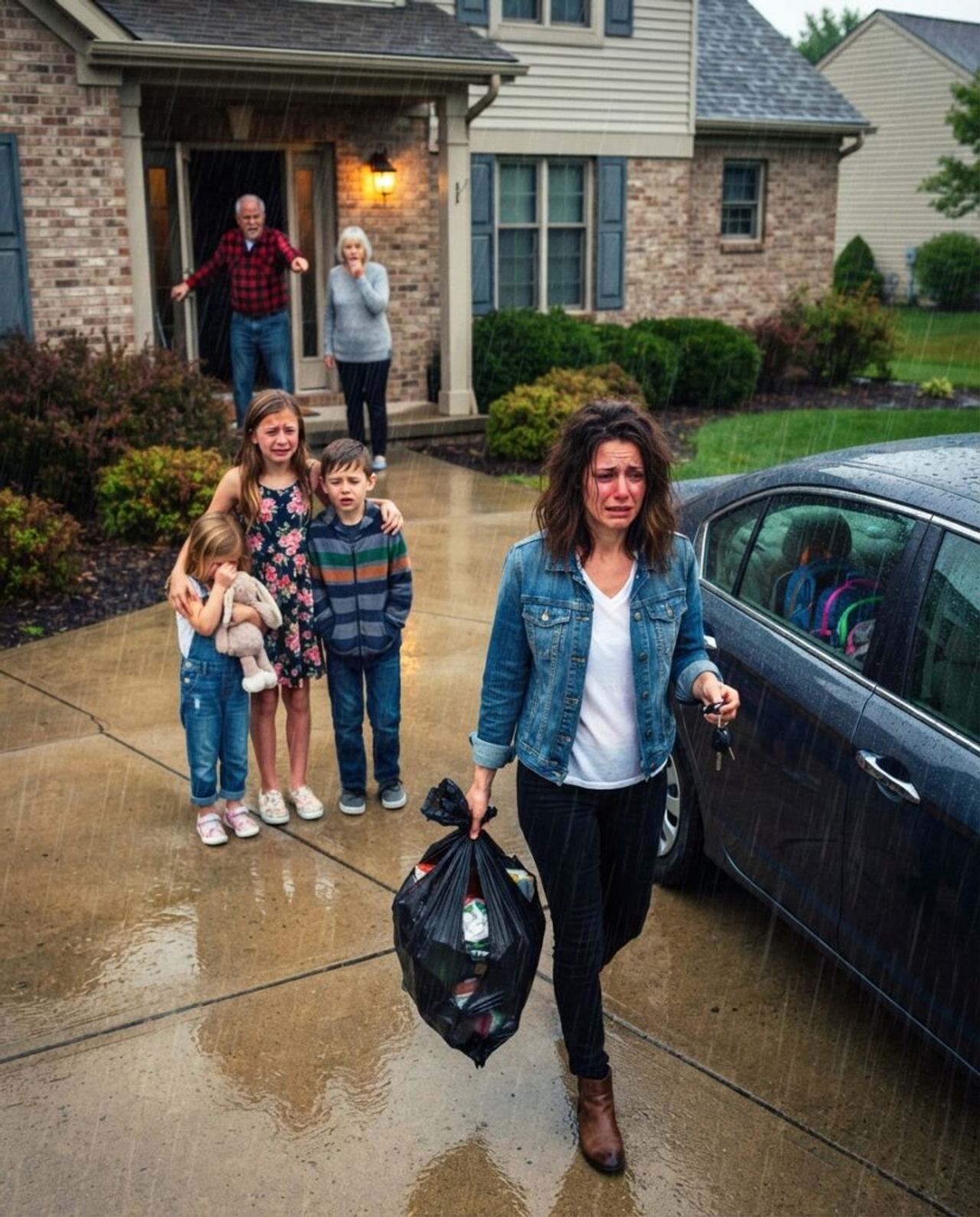 My Husband Chose His Mistress Over Our Family, So I Took Our Three Children to My Parents for Shelter—But My Father Look
