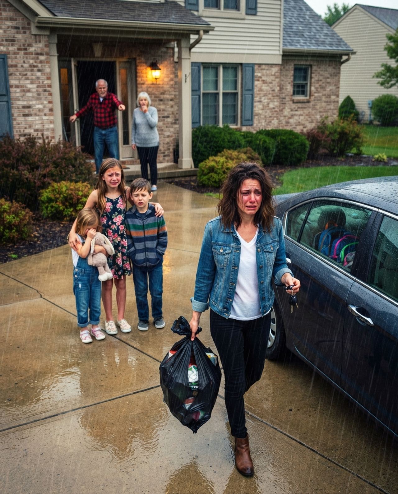 My Husband Chose His Mistress Over Our Family, So I Took Our Three Children to My Parents for Shelter—But My Father Look