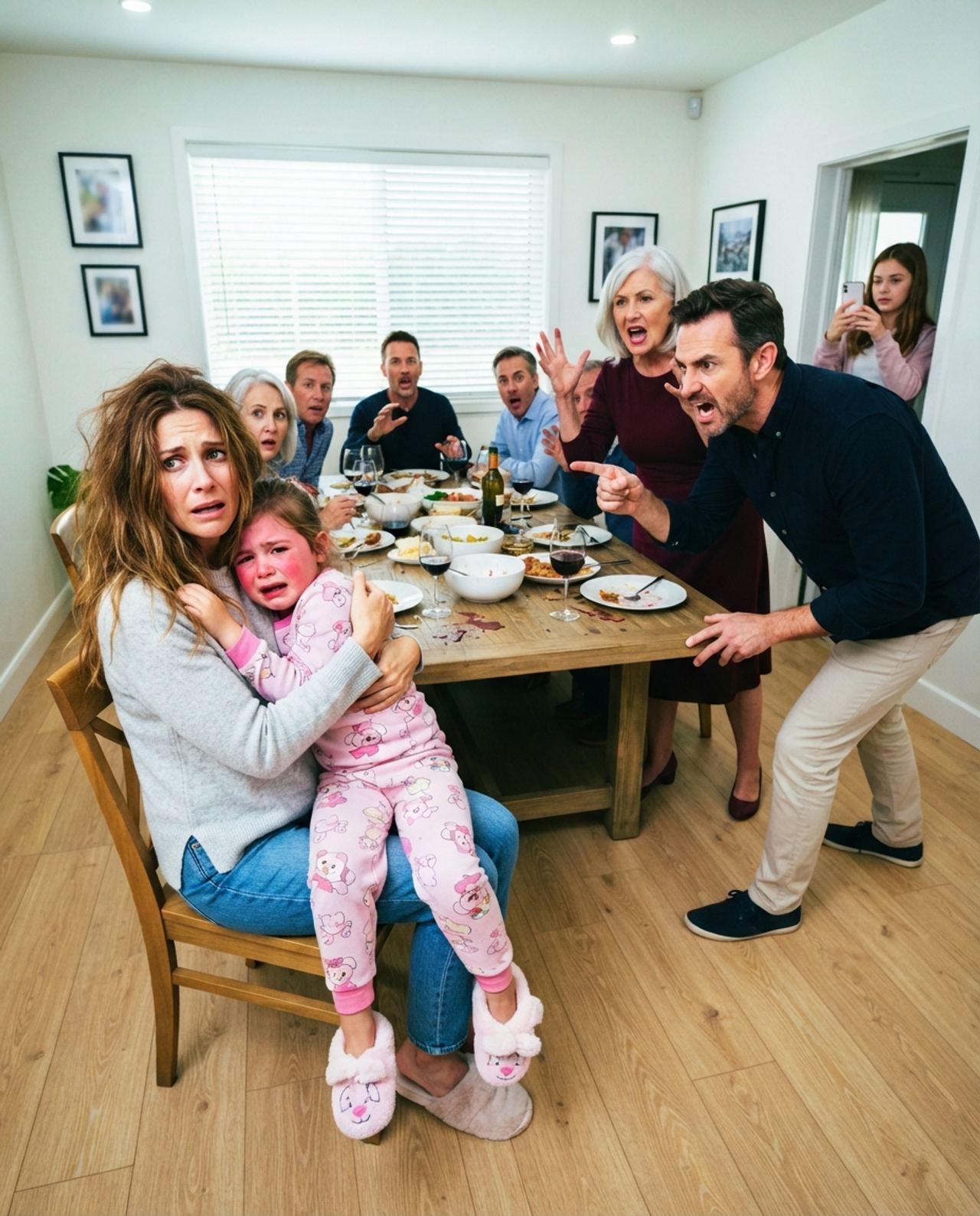 My Husband Hurted Me for Taking Our 104°F Daughter to the ER Instead of Serving His Mother’s Dinner Guests—One Phone Cal