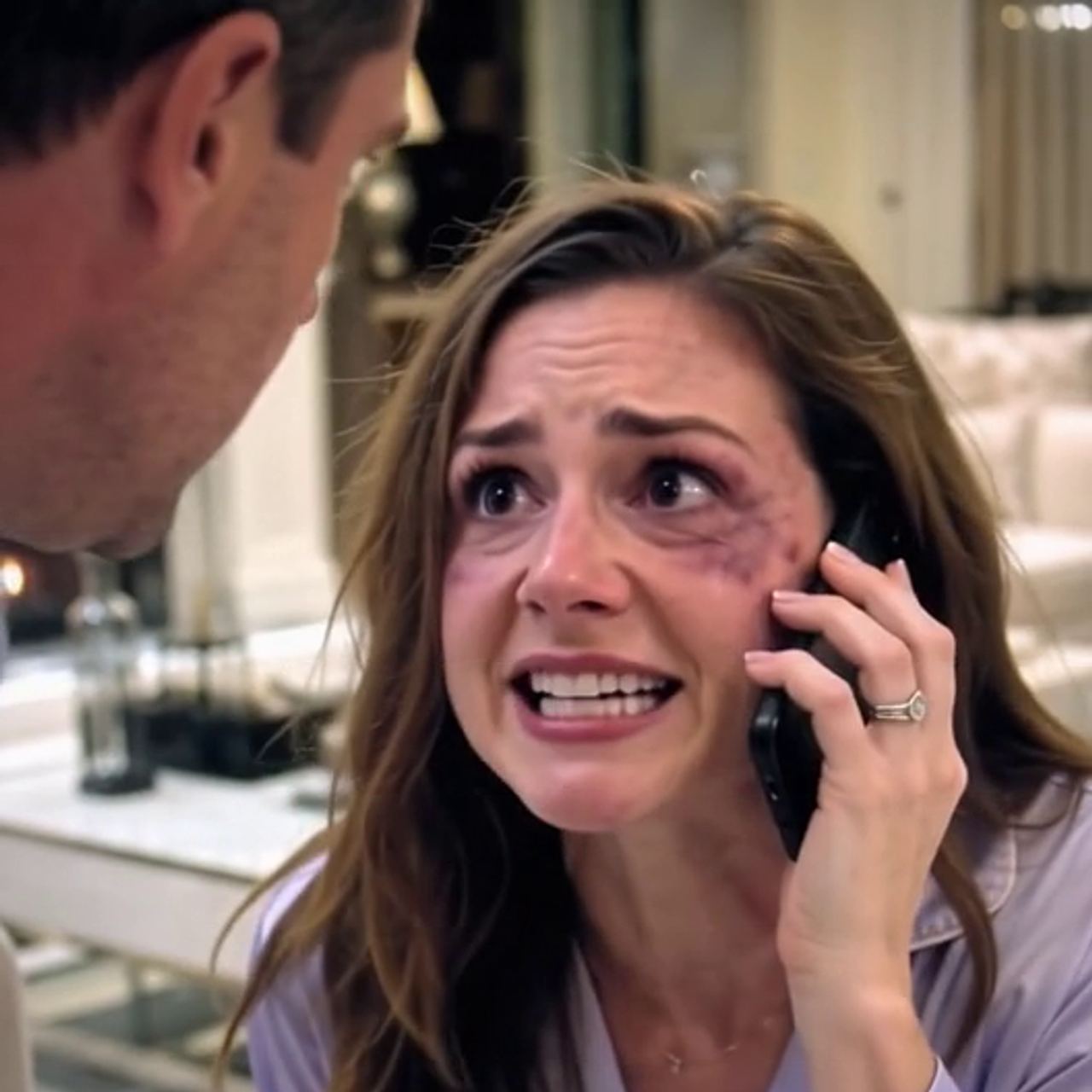 My husband struck me 20 times because of his smooth-talking mistress. I immediately called my