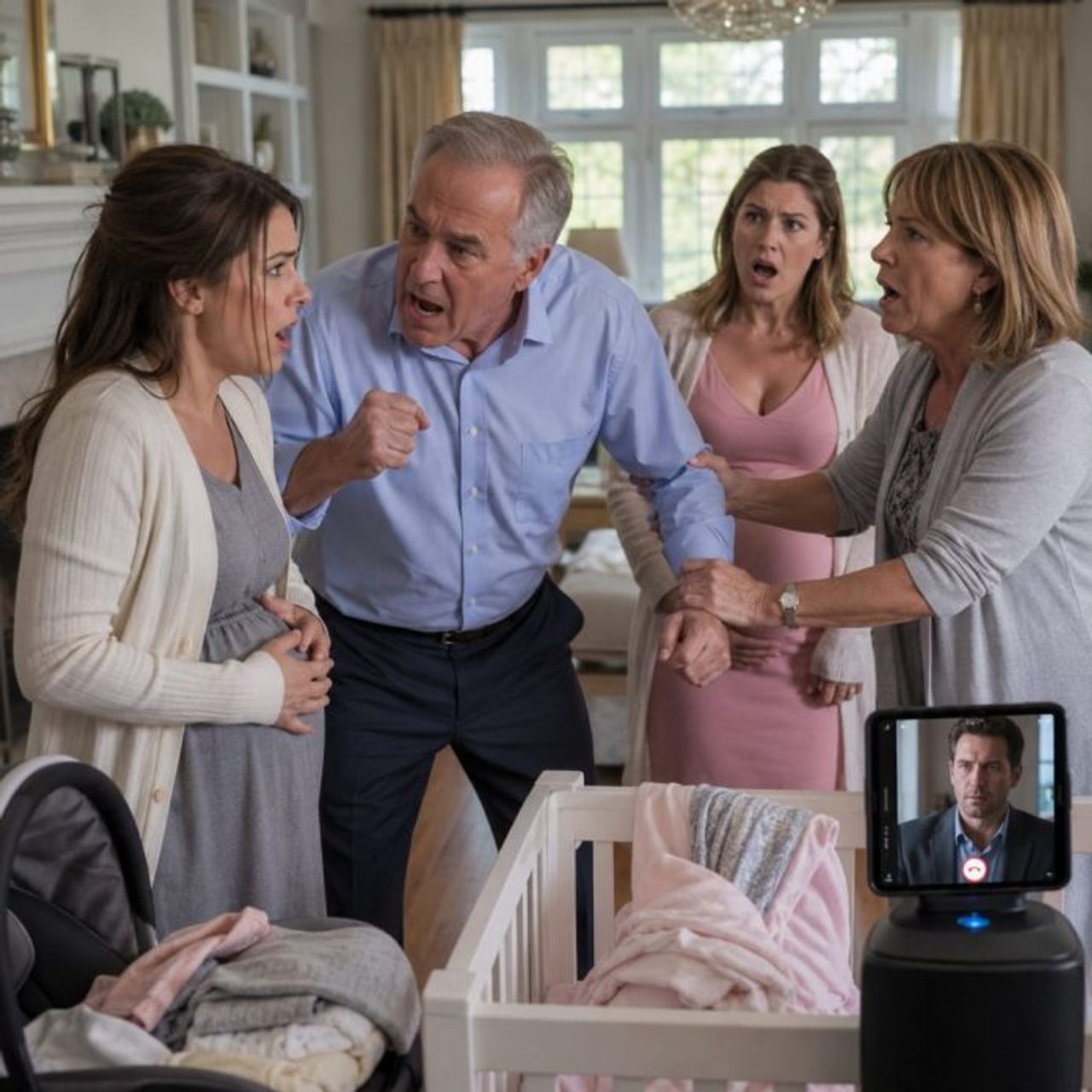My sister announced her pregnancy, and my parents immediately decided she deserved my unborn daughter’s crib, clothes, c