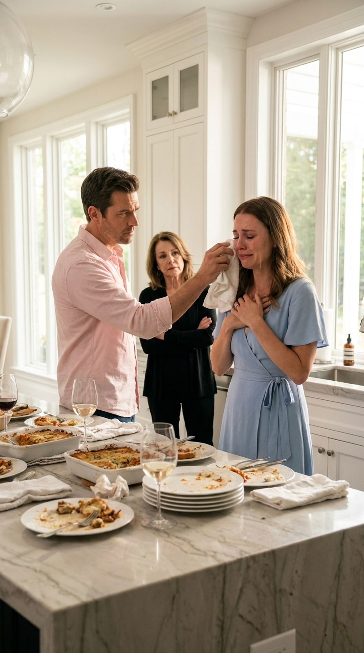 On the First Day of Our Marriage, My Husband Threw a Greasy Dishcloth in My Face and Declared, “From Now On, You’re My F