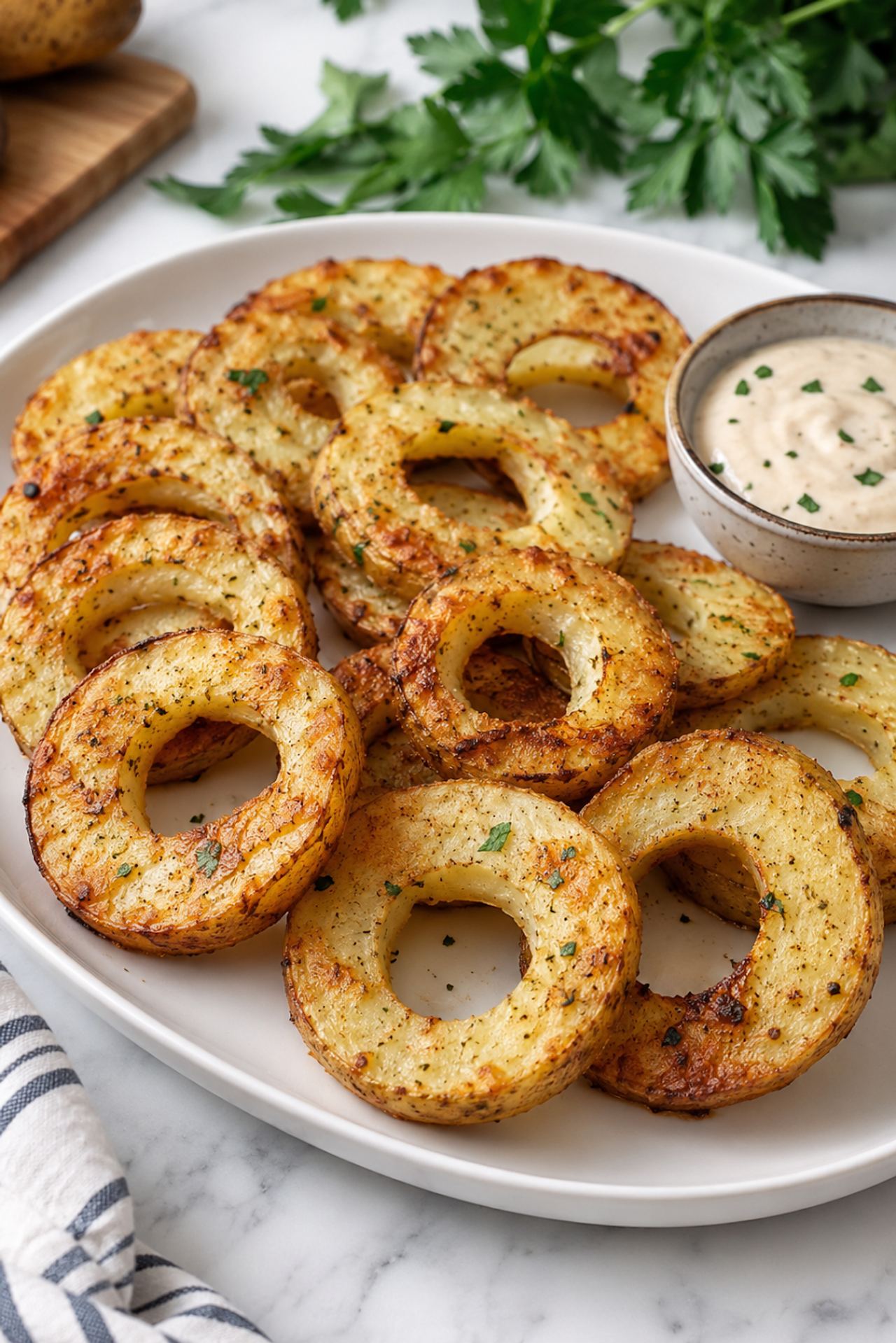 Oven Baked 3-Ingredients Potato Ring