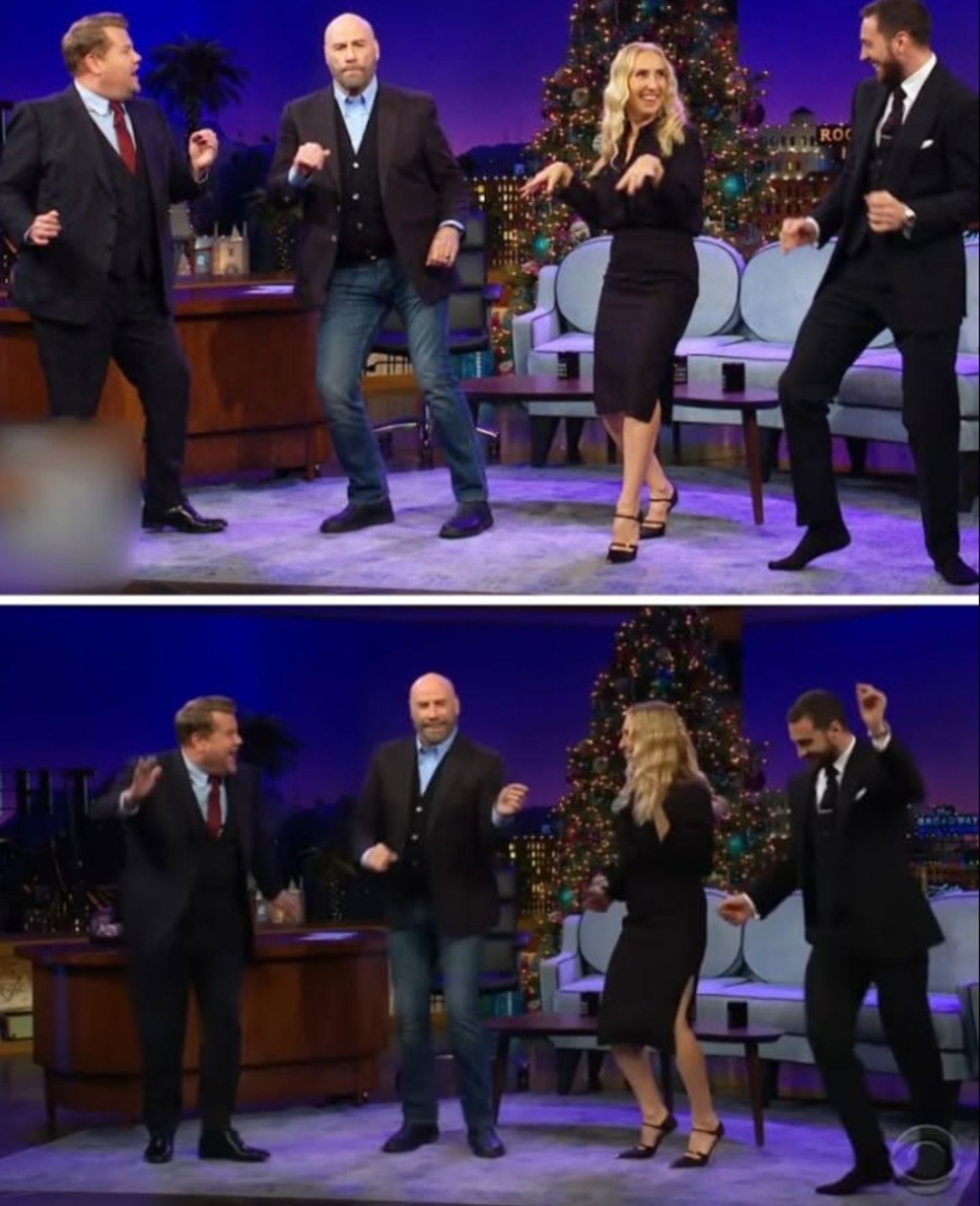 At 65, John Travolta Stuns on The Late Late Show, Proving He’s Still the King of the Dance Floor!