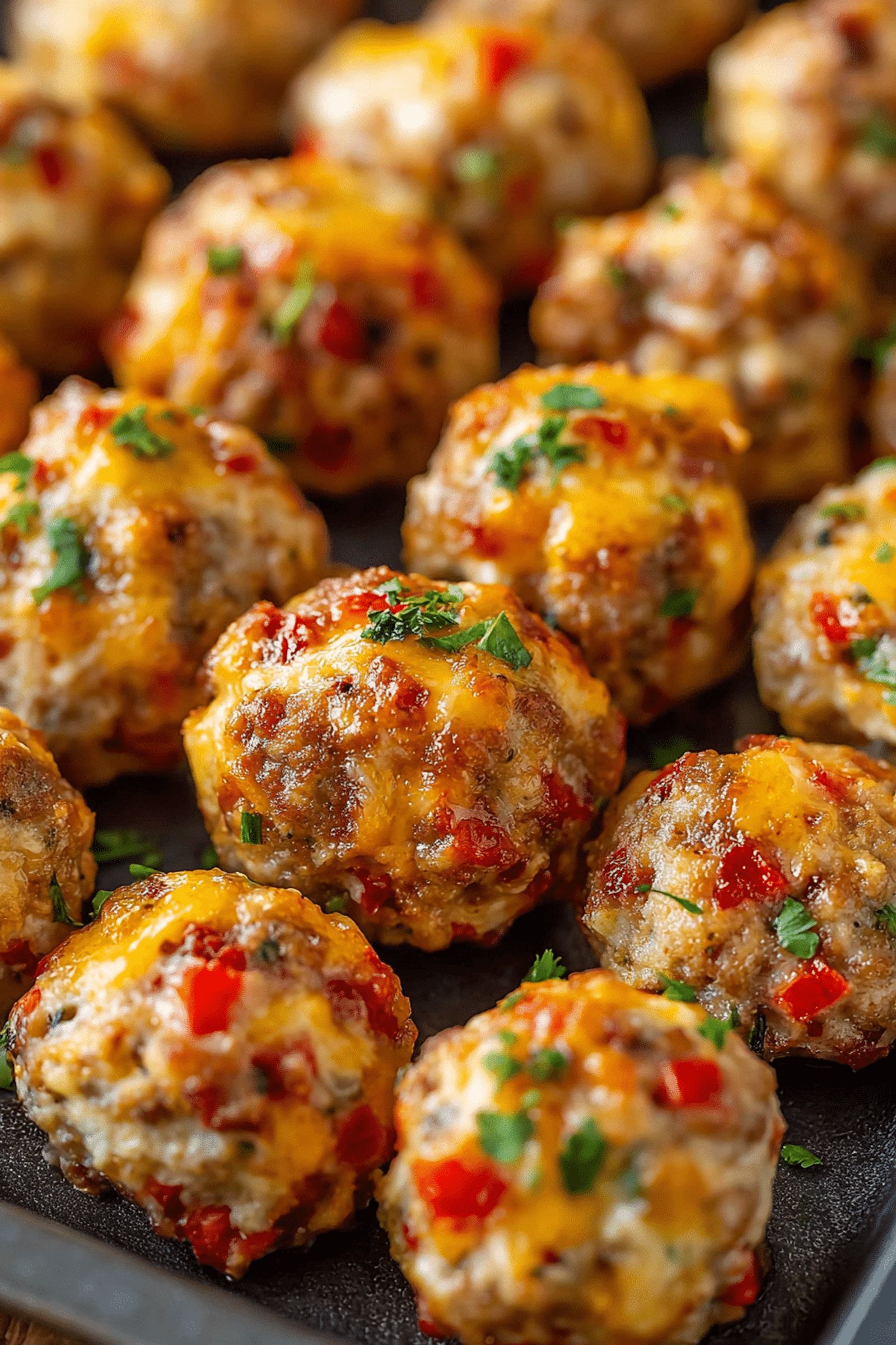 Rotel Cream Cheese Sausage Balls