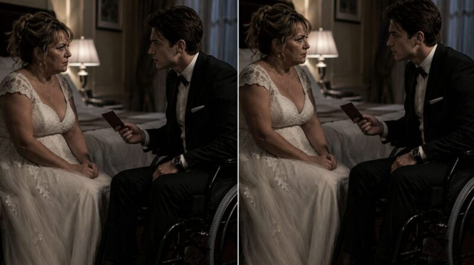 I married a twenty-year-old millionaire who was confined to a wheelchair and whom I was taking care of — but on our first night as husband and wife, he confessed: “Now there is no way back. I will tell you why I really married you.”