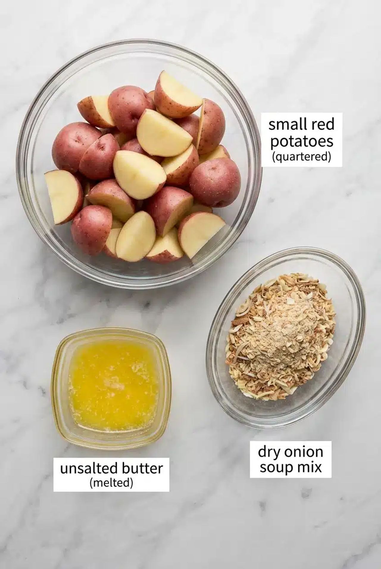 Slow Cooker Onion Butter Potatoes