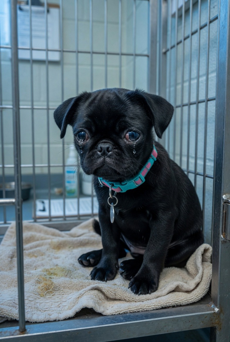 The dog didn’t cry when her family abandoned her… but what she did next broke the hearts of everyone at the shelter