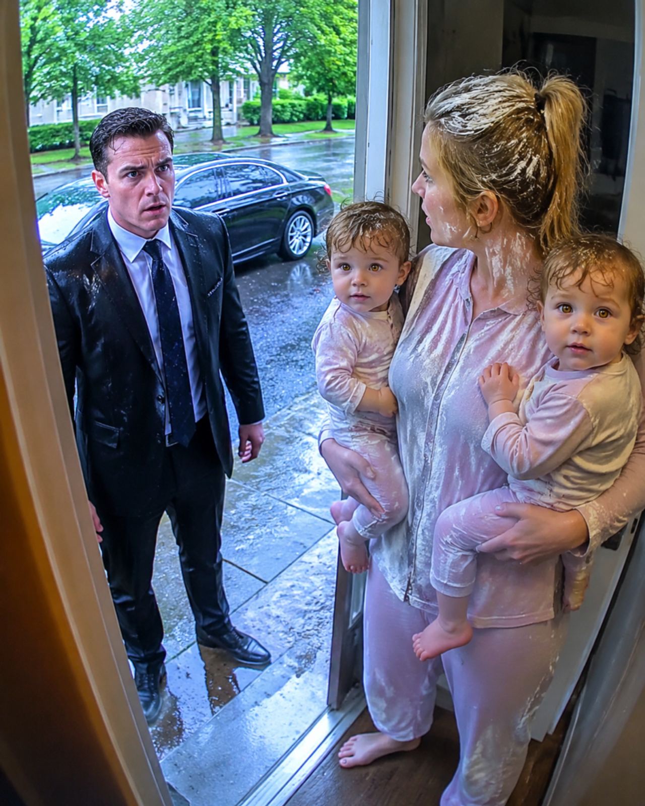 The Man I Escaped Finally Found Me—And Saw His Own Eyes in My Twins
