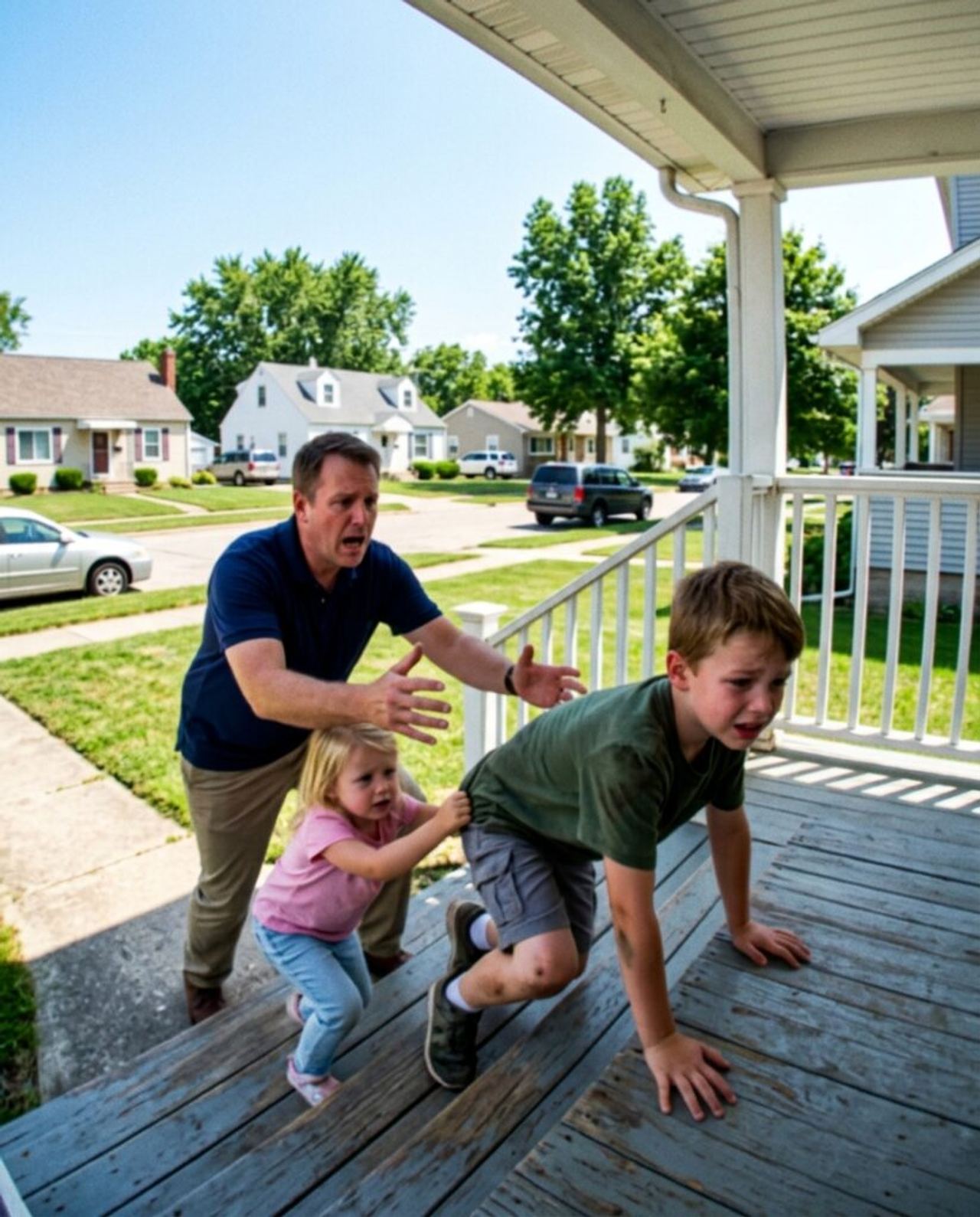 A Boy Crawled Seven Blocks To Save His Sister From Their Stepmother