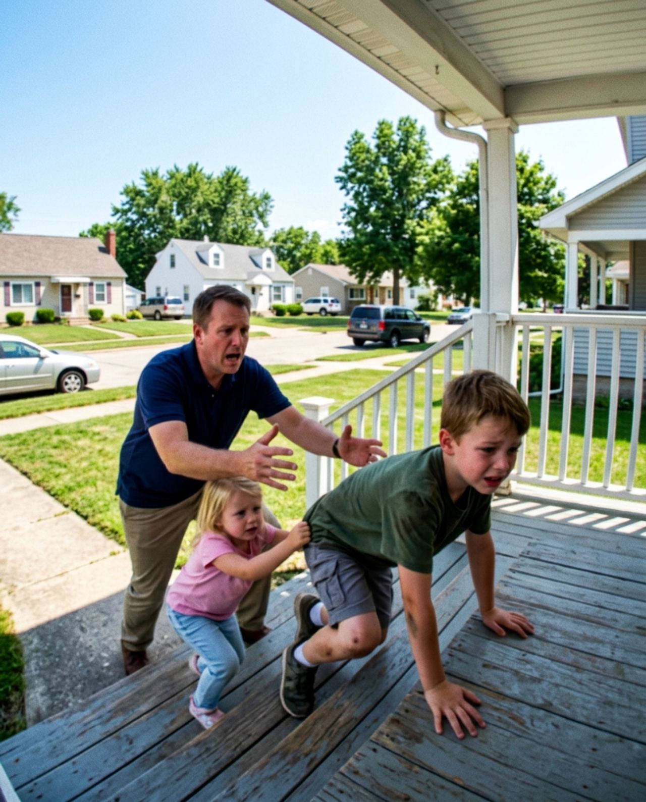 A Boy Crawled Seven Blocks To Save His Sister From Their Stepmother