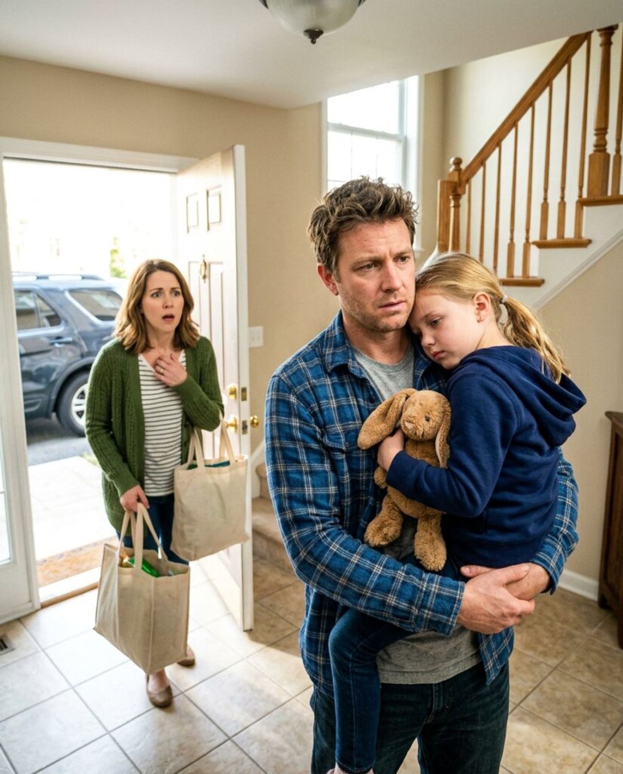 A Father Came Home Early—Then His Daughter Named Who Hurt Her