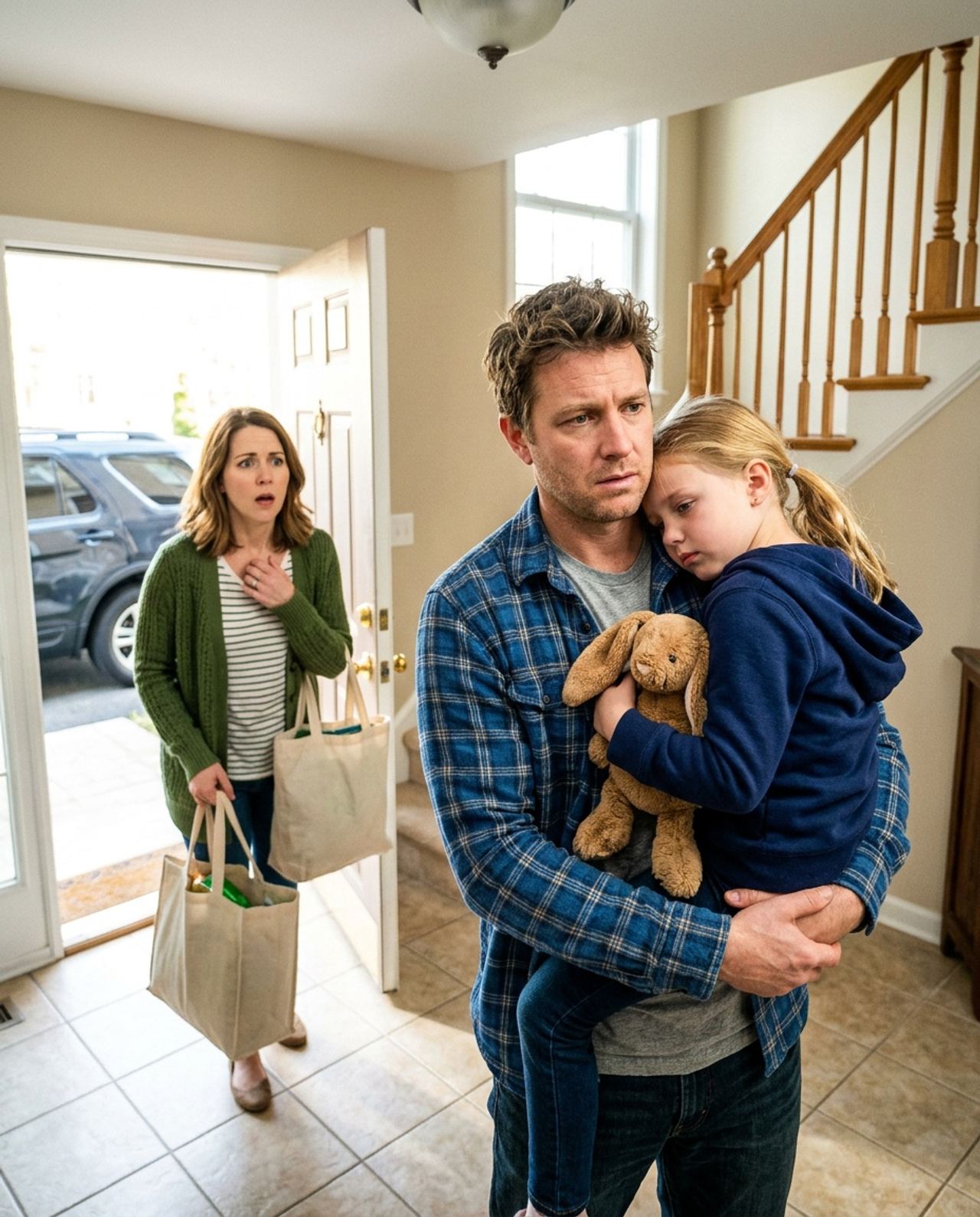 A Father Came Home Early—Then His Daughter Named Who Hurt Her