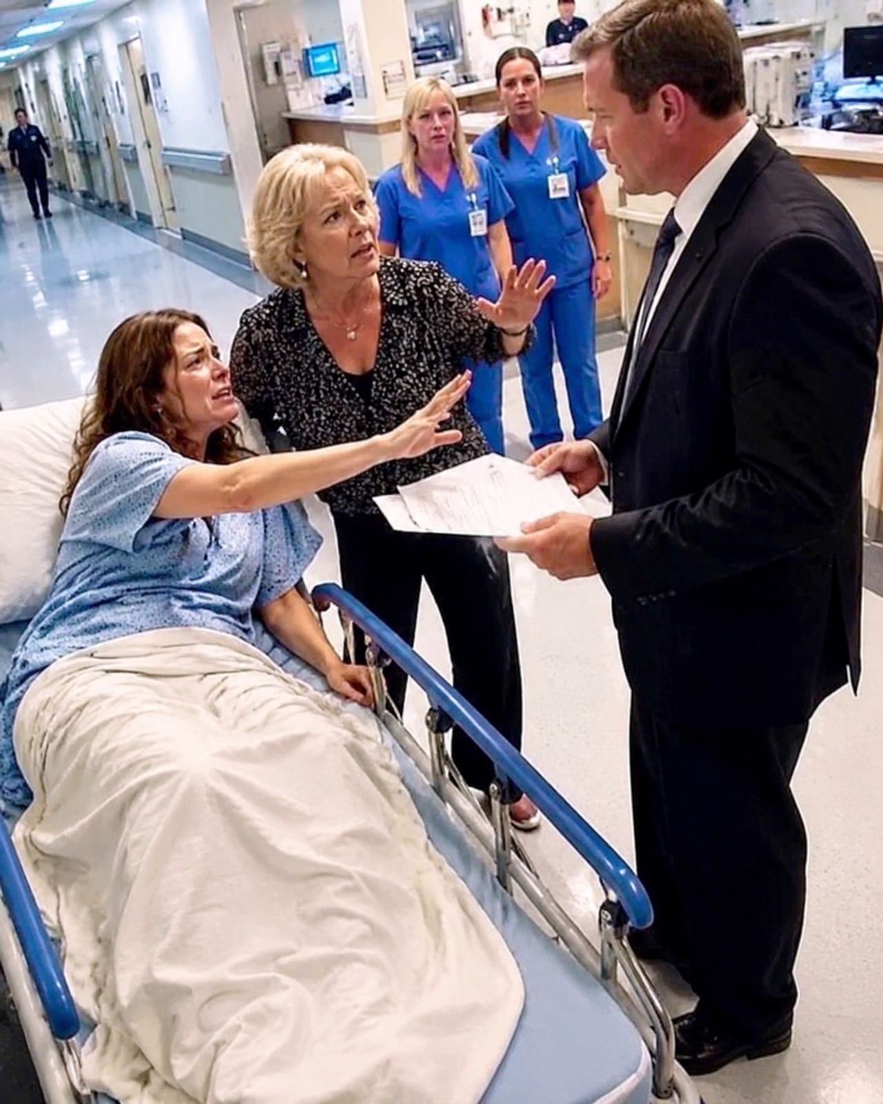 A Wife Begged Not To Return Home. The Hospital Exposed The Truth