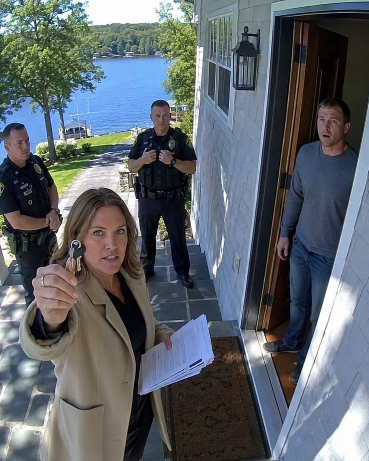 After I bought my dream lake house to recover in peace, my brother called to say he was moving in because dad approved i