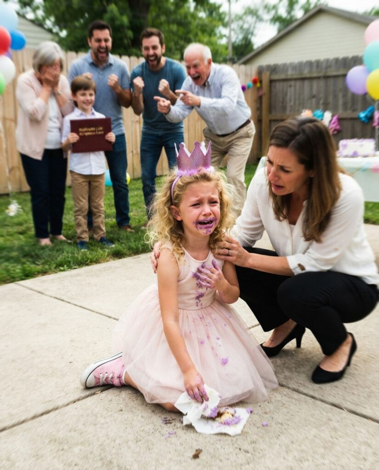 At My Daughter’s 8th Birthday, My Brother Hijacked the Party With One Announcement—and Everyone Cheered While She Scrubb