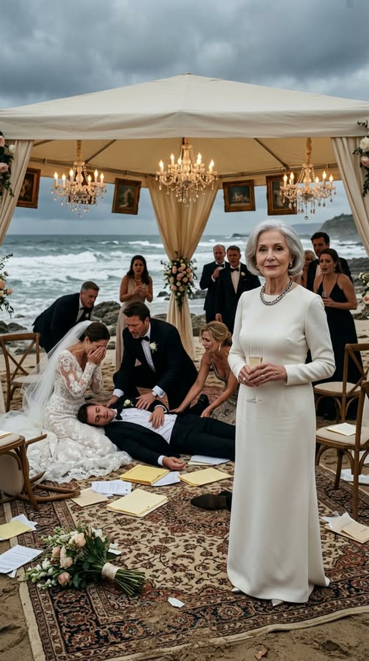 At my daughter’s wedding, her fiancé leaned in with a smug smile: “Pay fifty thousand dollars or disappear from our live