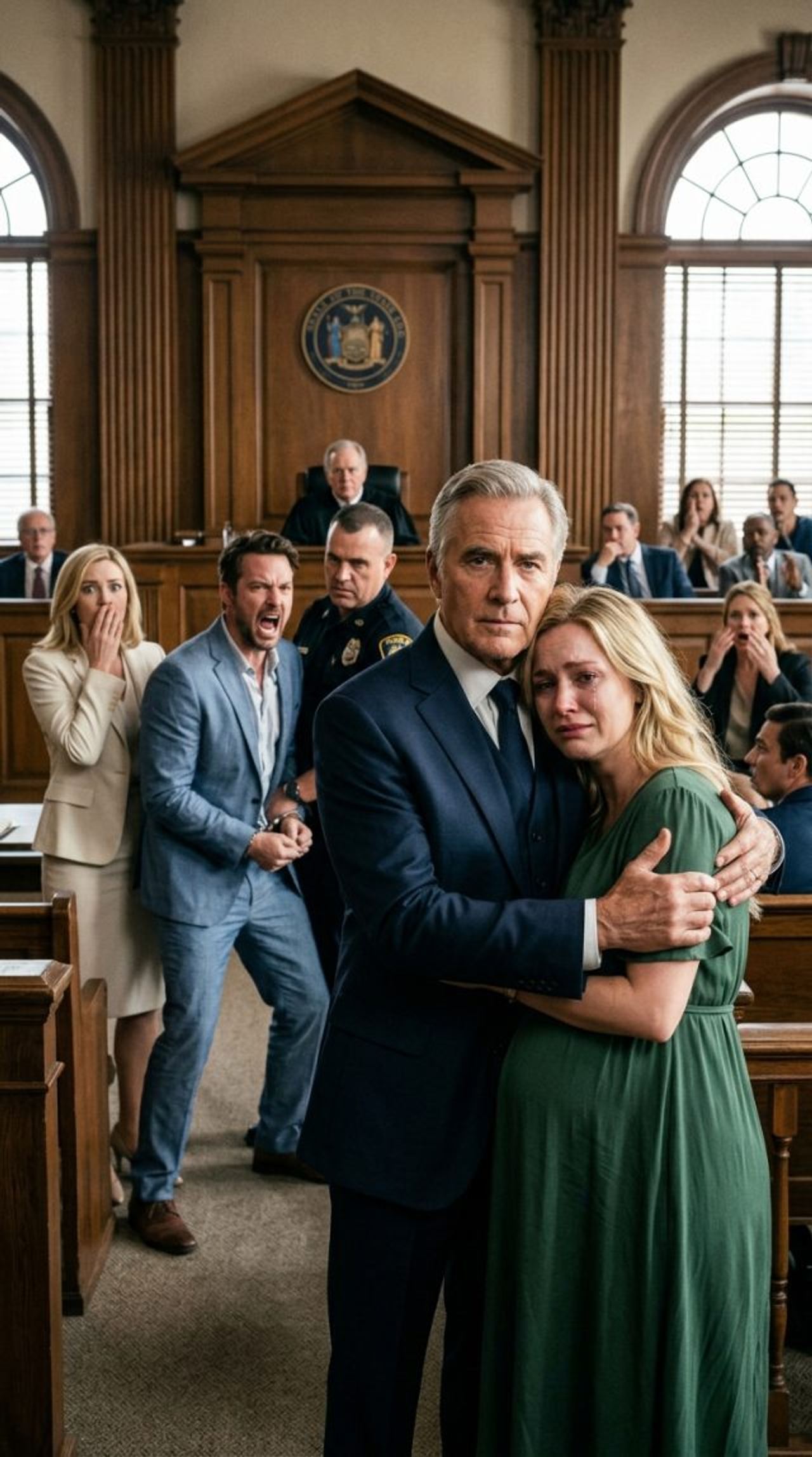 At my divorce hearing, the judge ruled that I would walk away with nothing. My husband wrapped his arm around his mistre