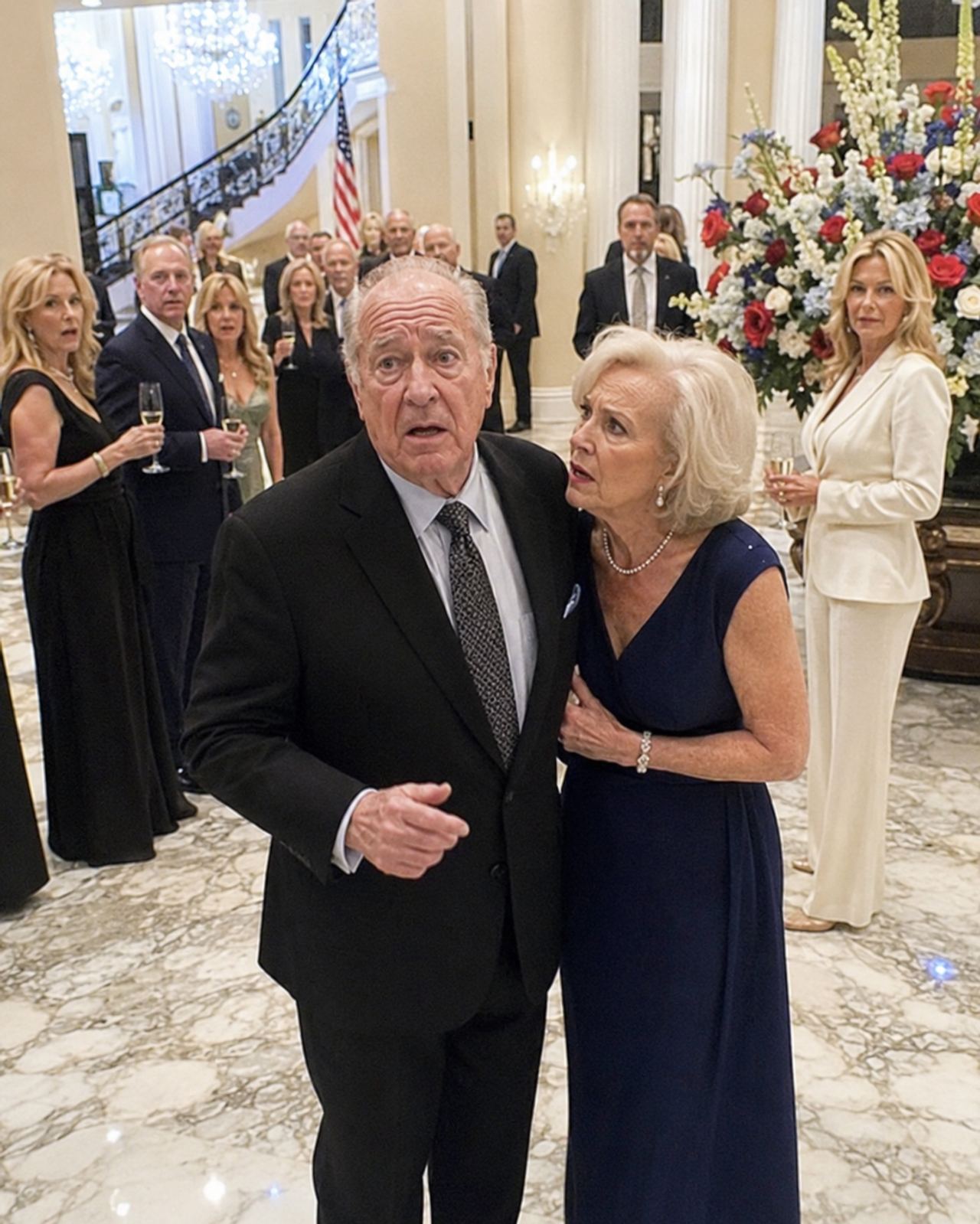 At Our Son’s Lavish Housewarming Party, My Wife Grabbed My Hand And Whispered, “We Need To Leave. Now.” I Asked, “Why?” 