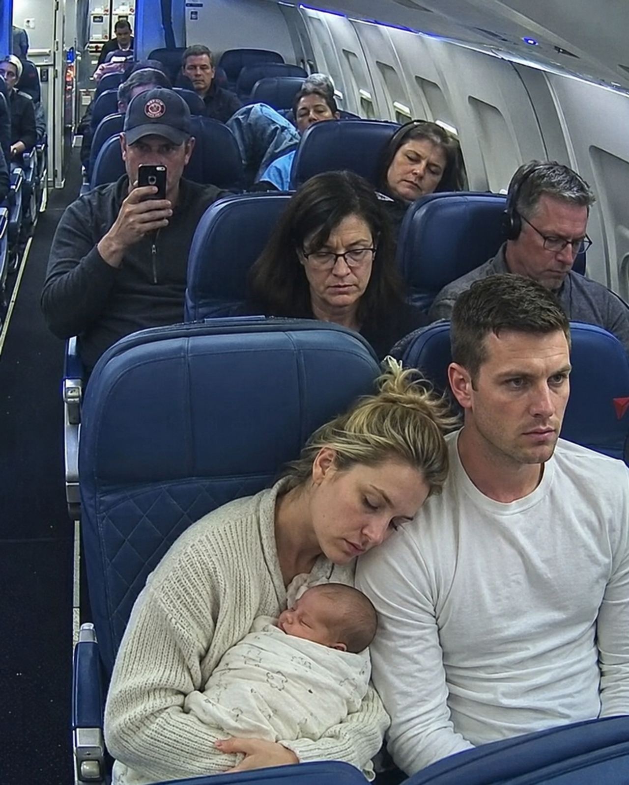 Escaping on a midnight flight, a stranger whispered, "Pretend to sleep on my shoulder. A P.I. is photographing you." As 