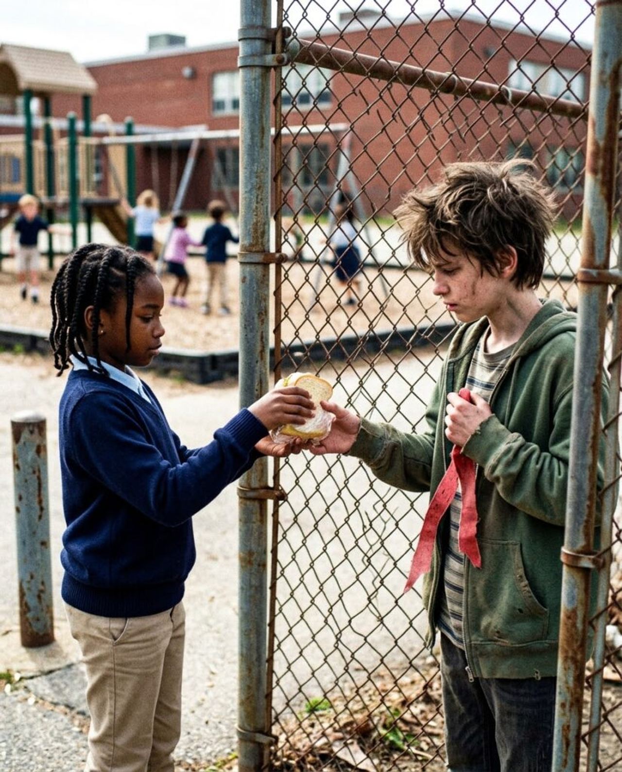 He Came Back Worth Millions for the Girl Who Fed Him Through a Fence