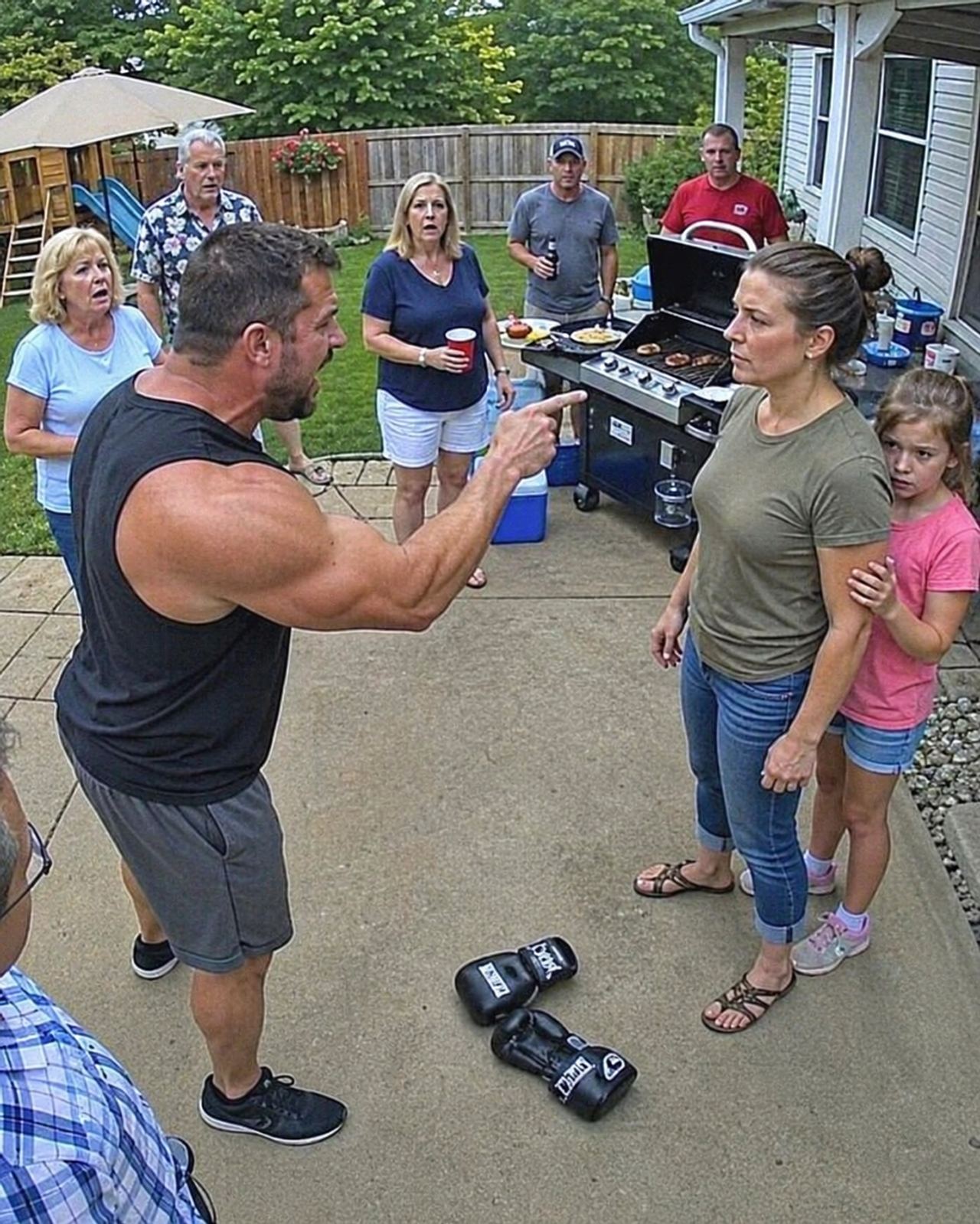 He Mocked the Quiet Mom at a Neighborhood Cookout—Until a False Arrest Exposed a Lie That Ended in a Courtroom