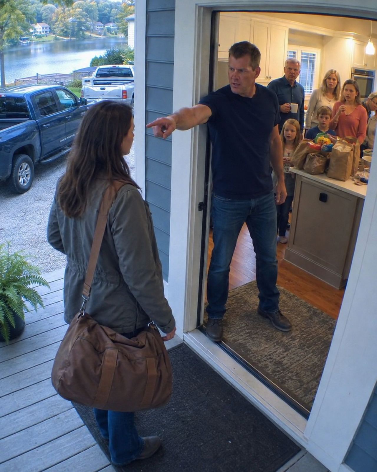 He Ordered Her Out of the Lake House—Then Learned It Was Hers