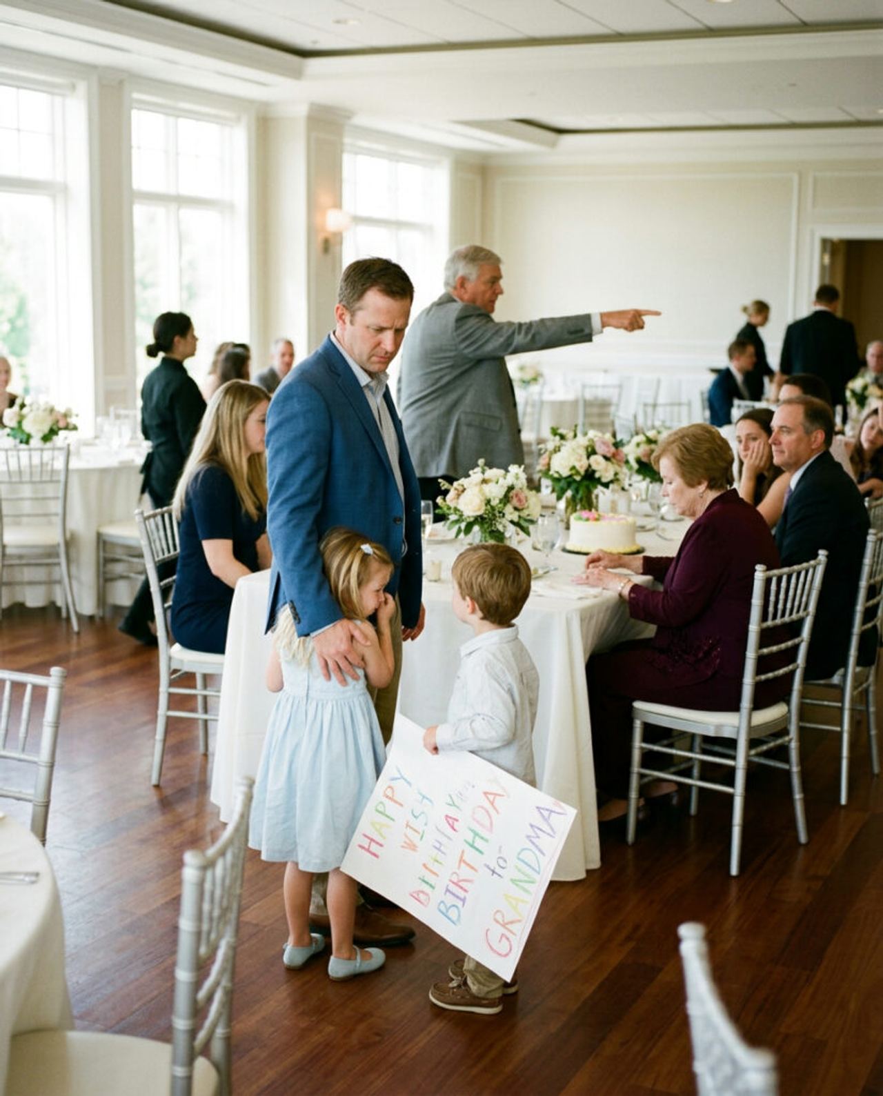 He Paid For Mom’s 70th, Then His Kids Were Sent To The Flowerpots